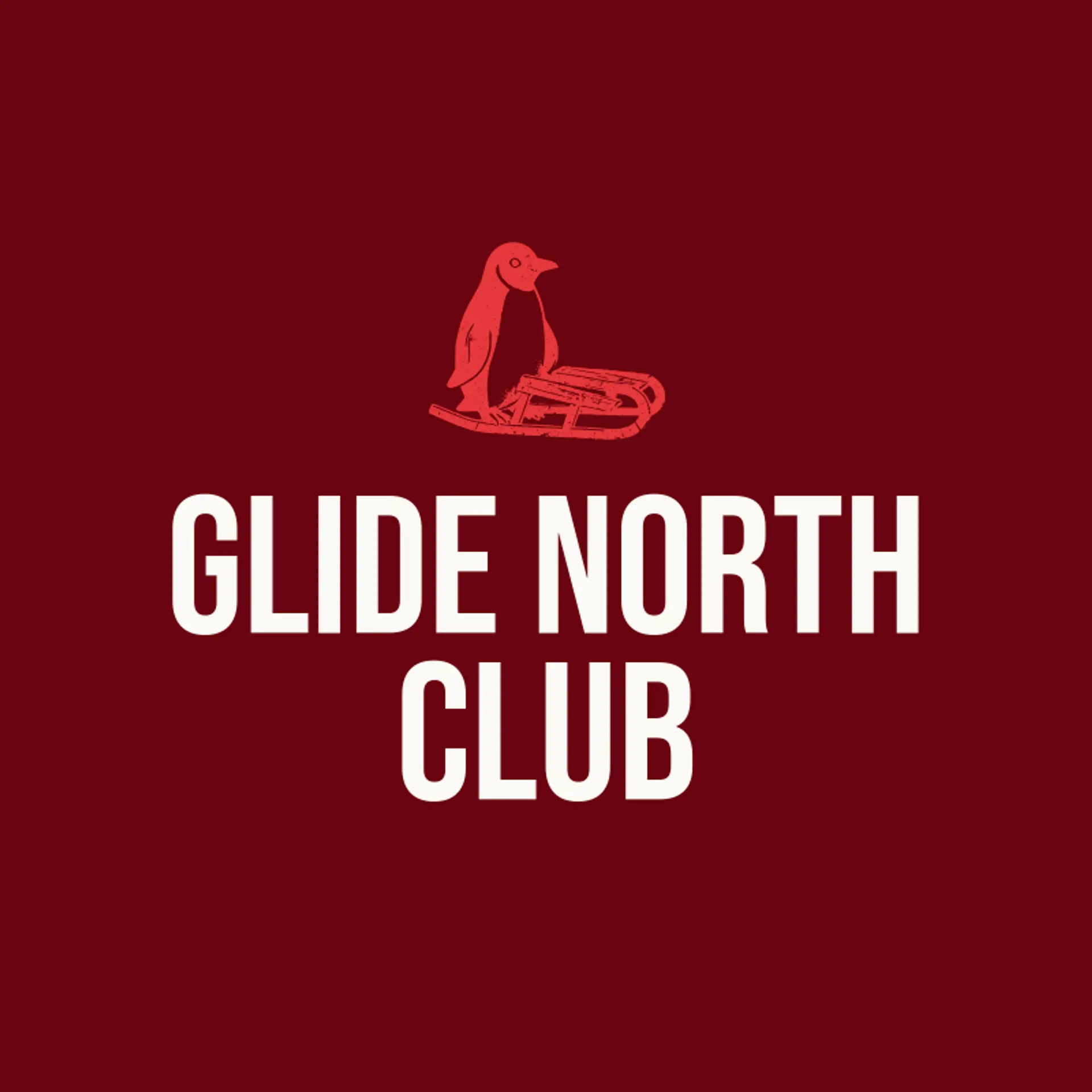 Glide North Club logo for penguin