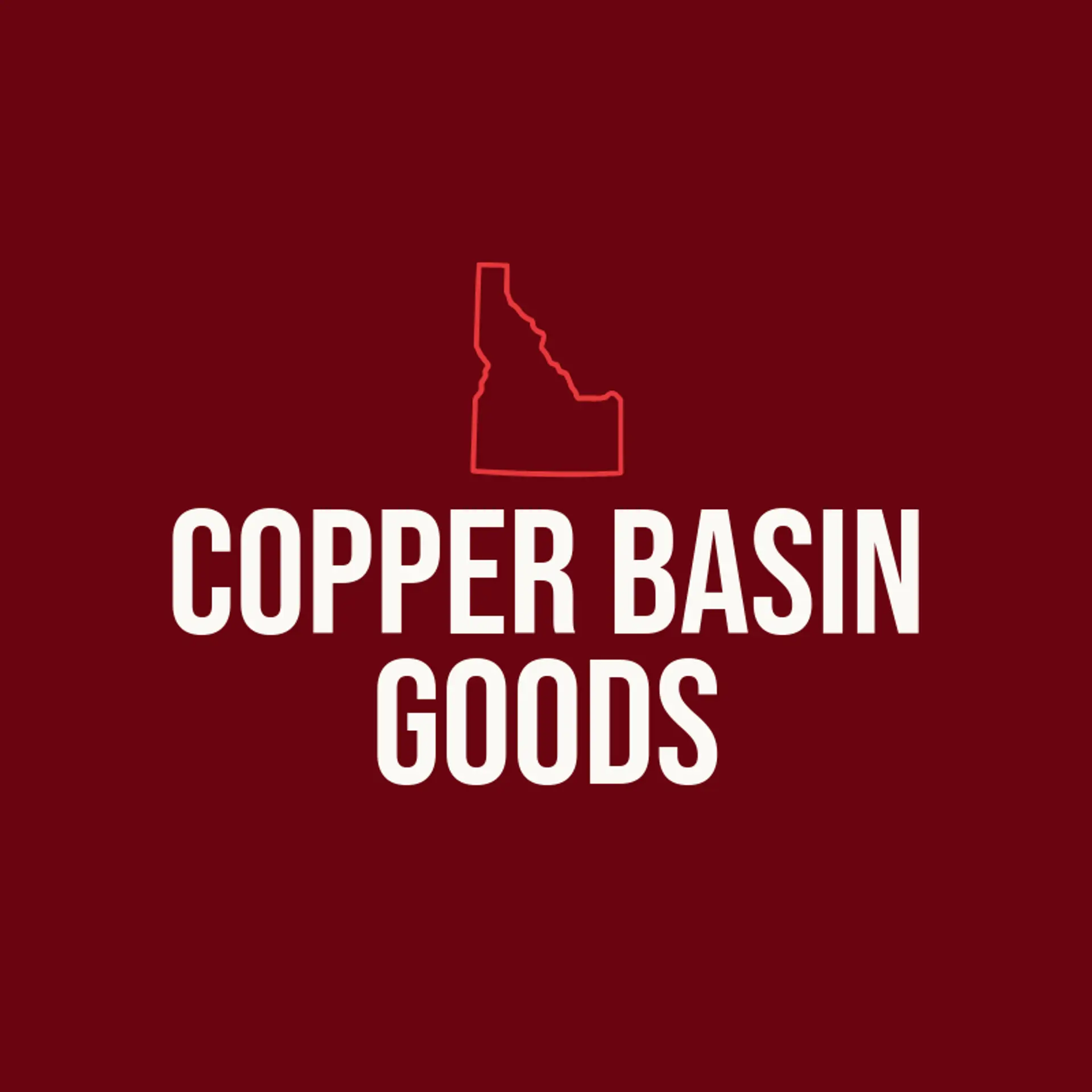 Copper Basin Goods logo for idaho