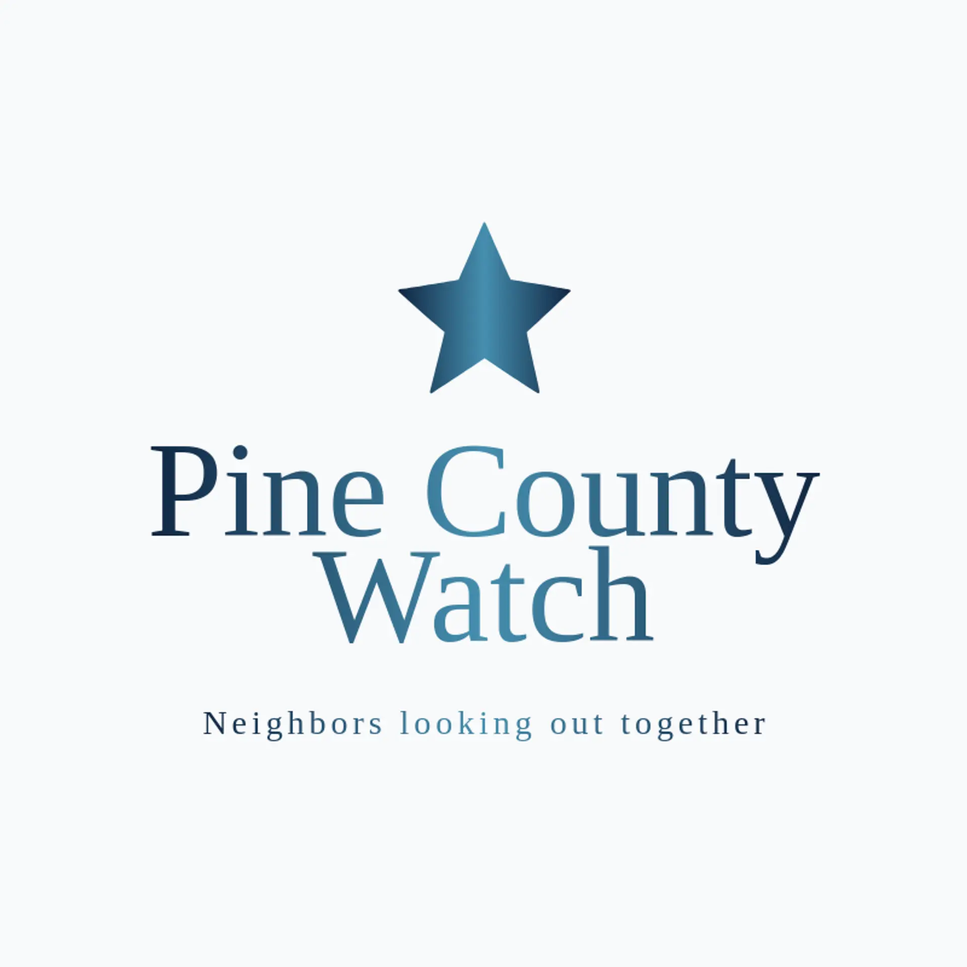 Pine County Watch logo for sheriff