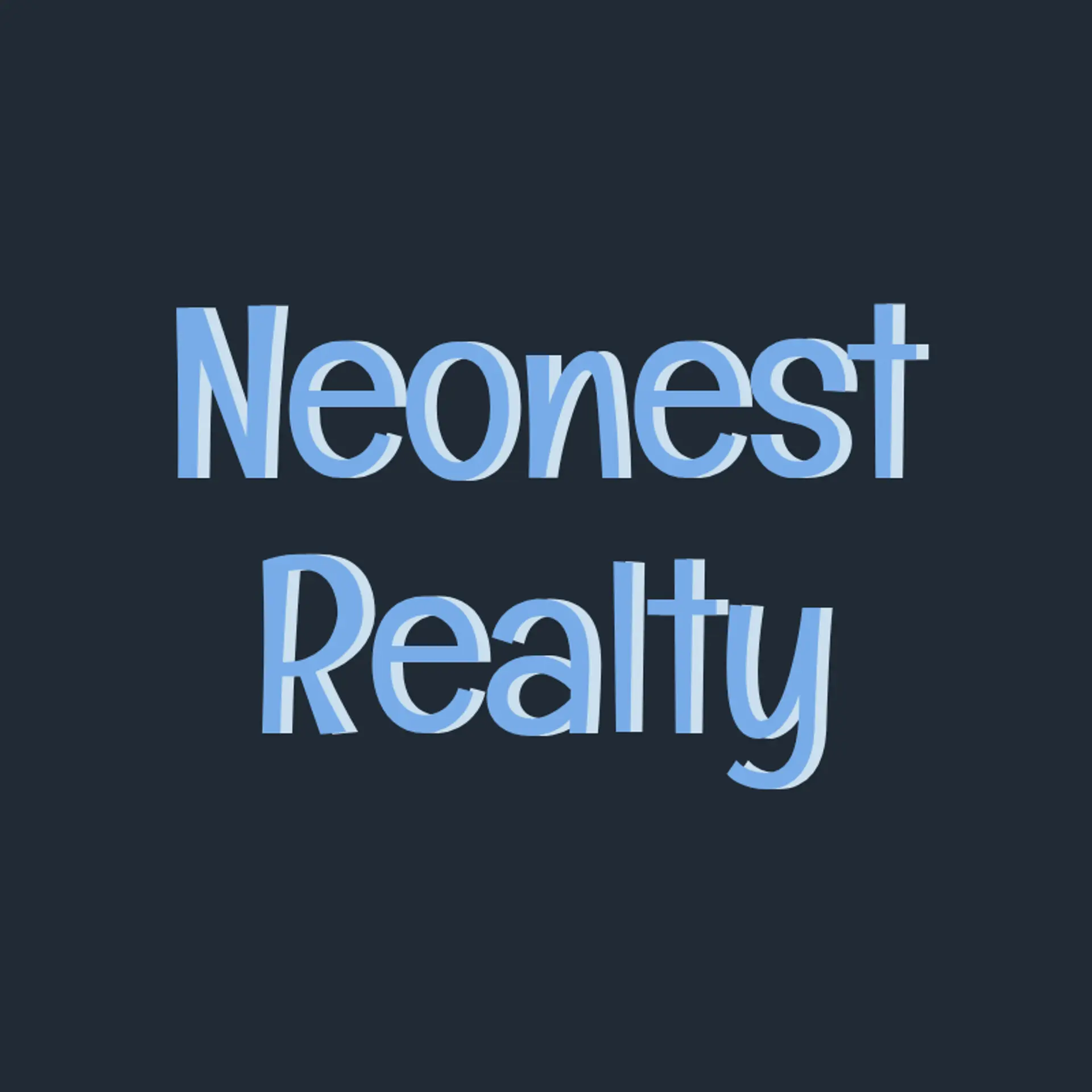 NeoNest Realty logo for modern real estate