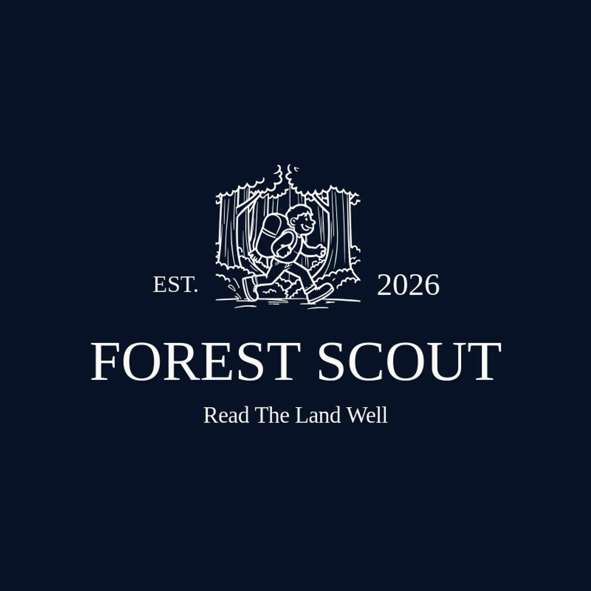 Forest Scout logo for hiking