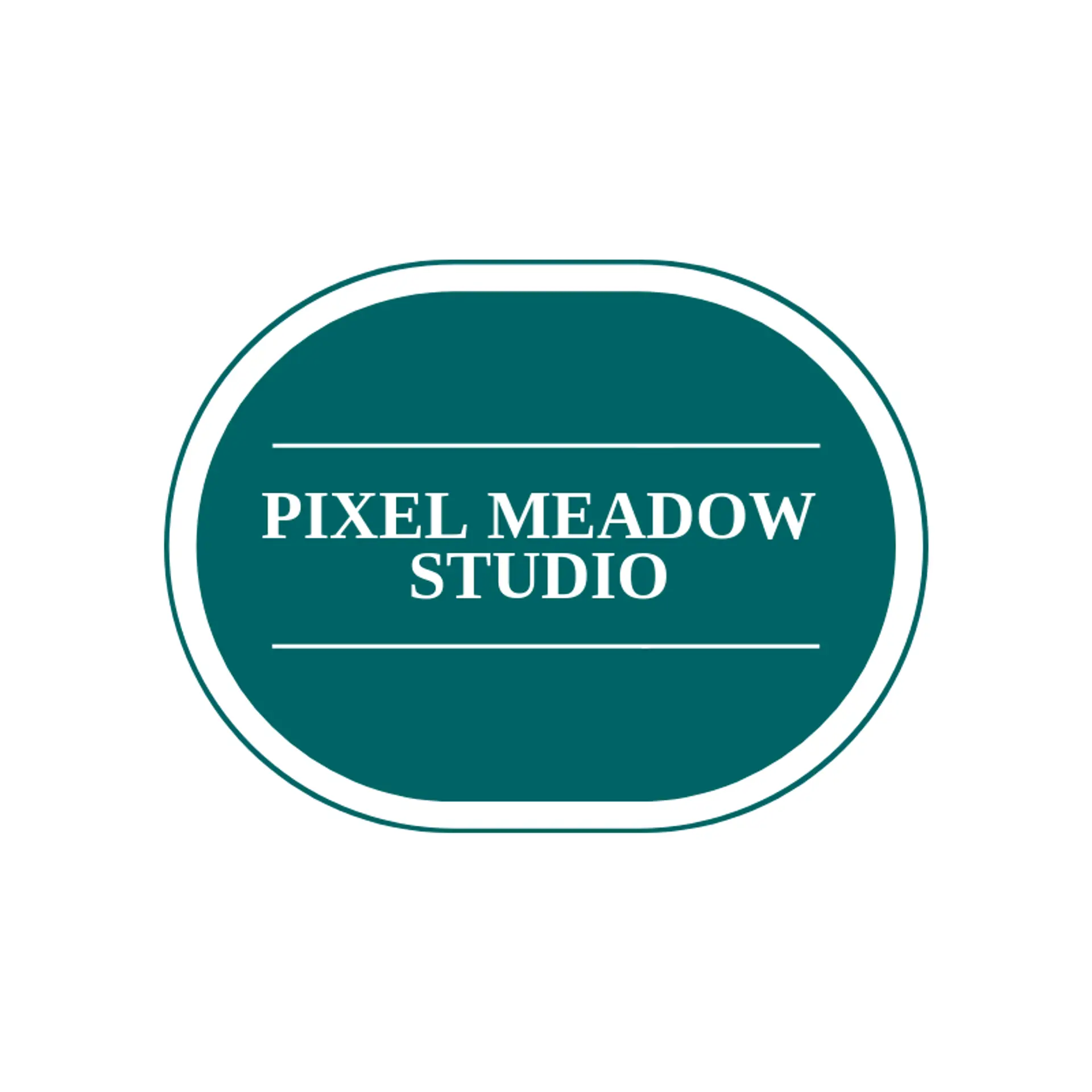 Pixel Meadow Studio logo for advertising