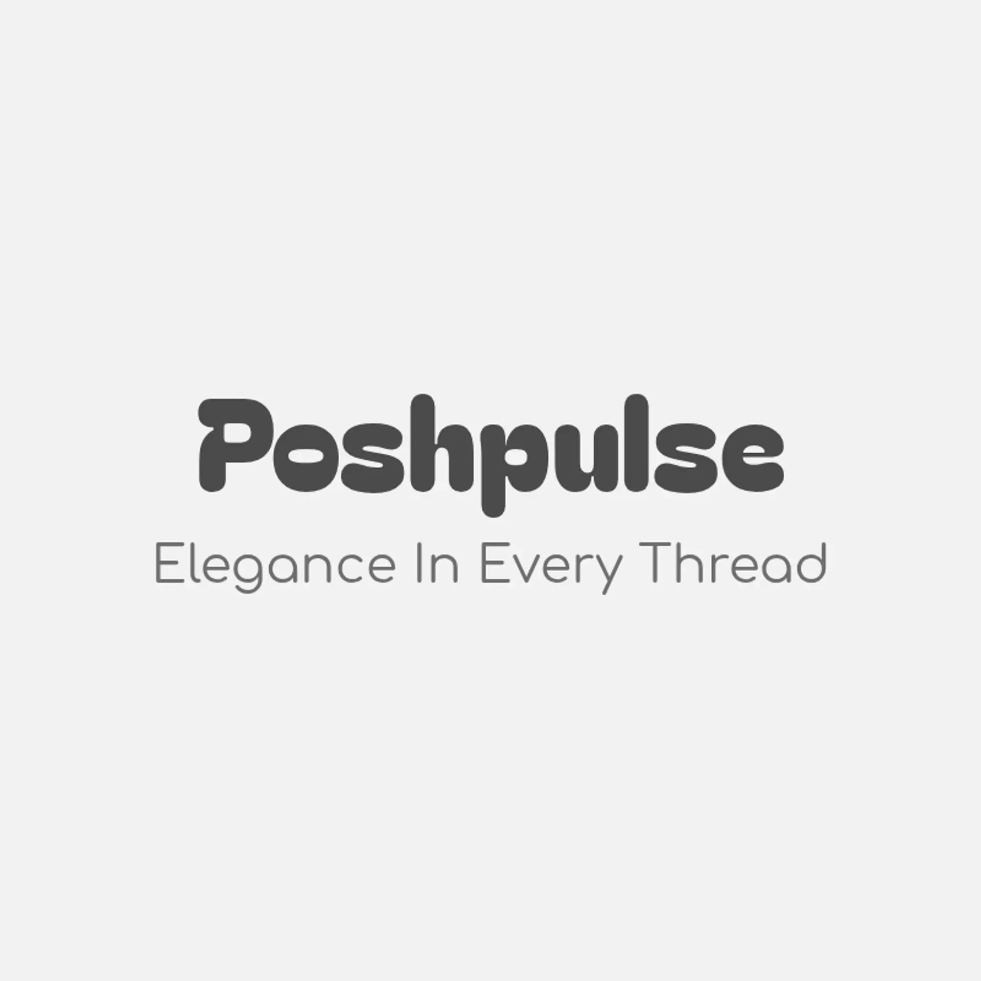 PoshPulse logo for fashion wear