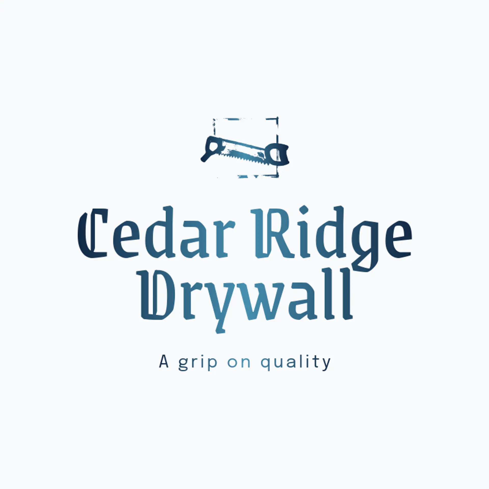 Cedar Ridge Drywall logo for drywall