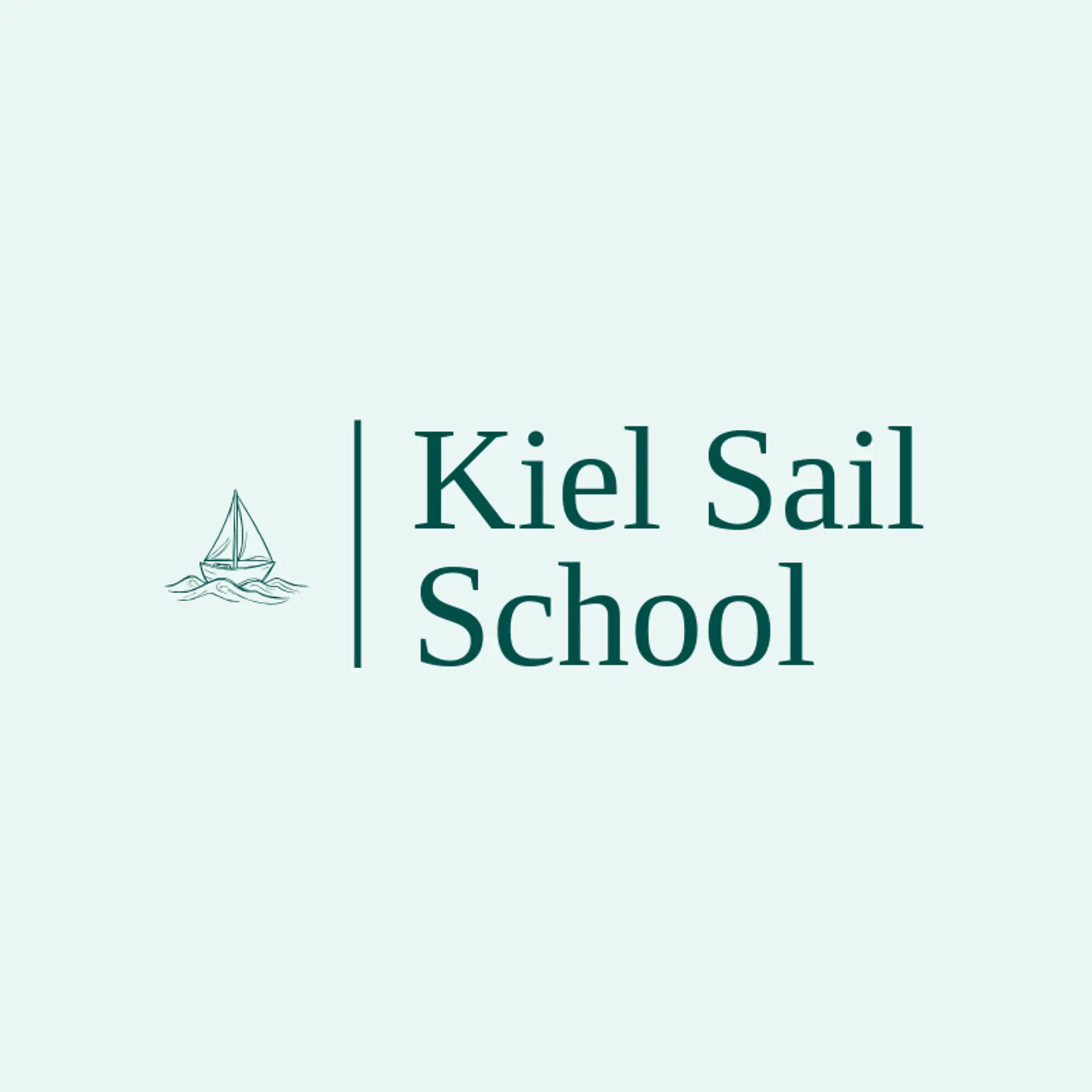 Kiel Sail School logo for german