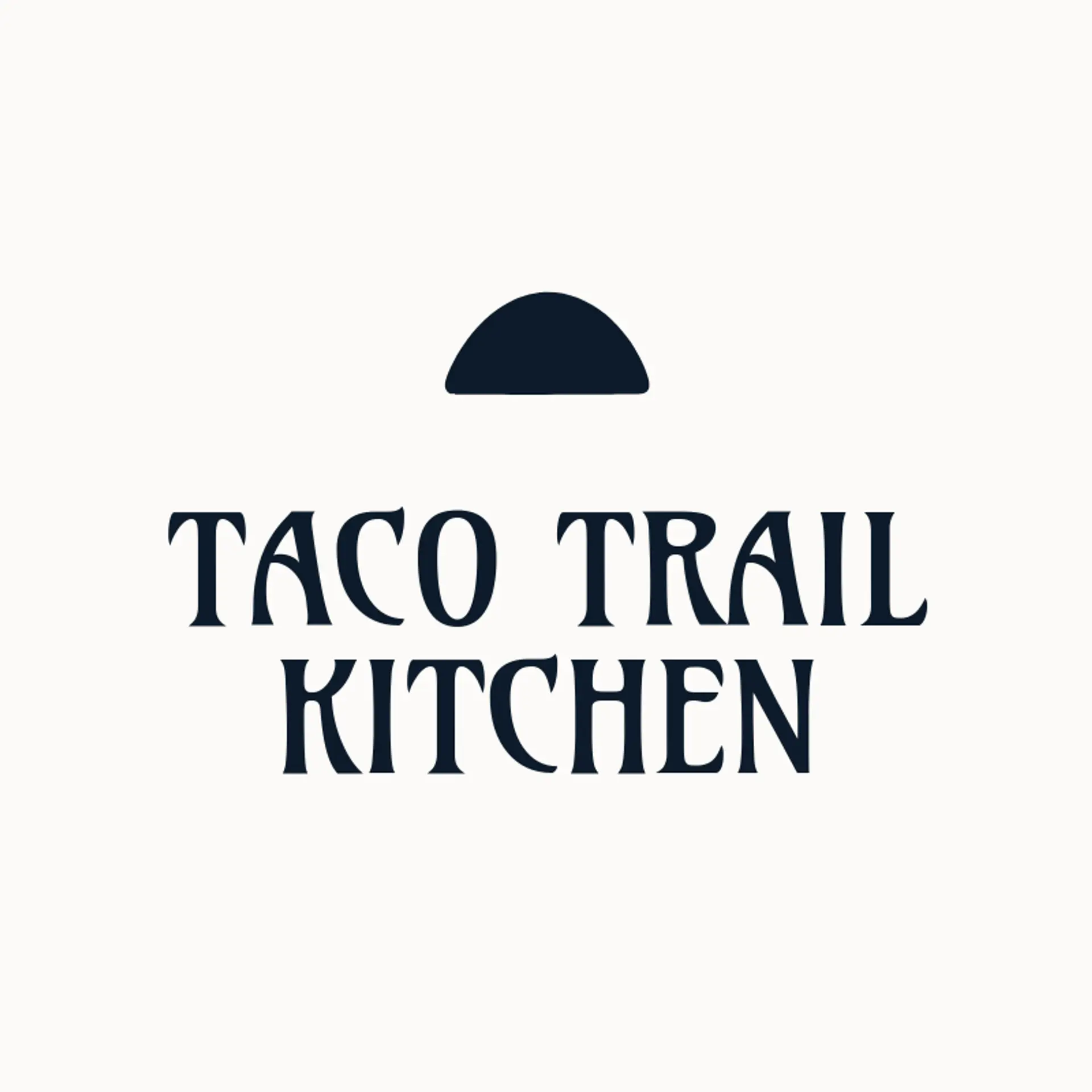 Taco Trail Kitchen logo for taco