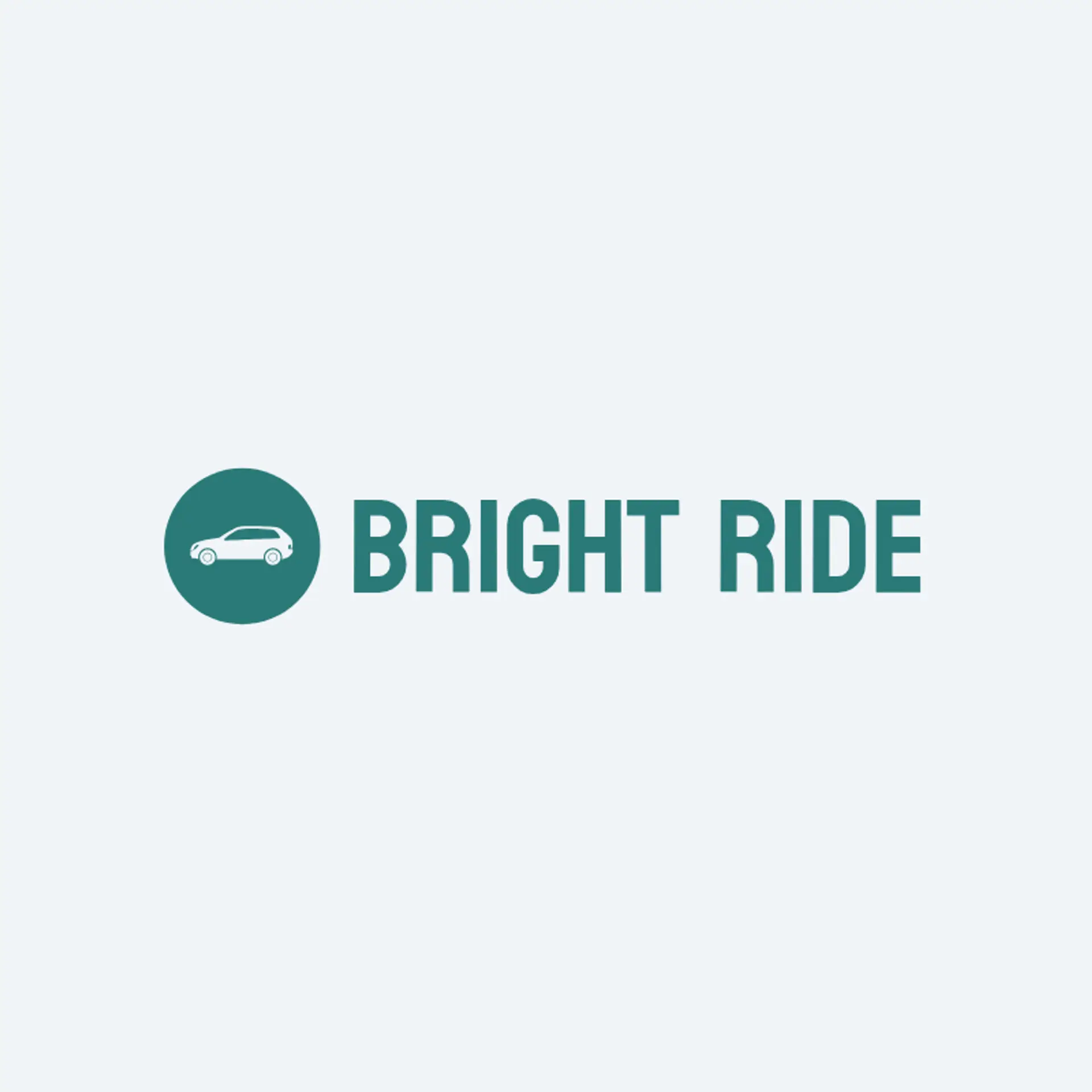 Bright Ride logo for car cleaning
