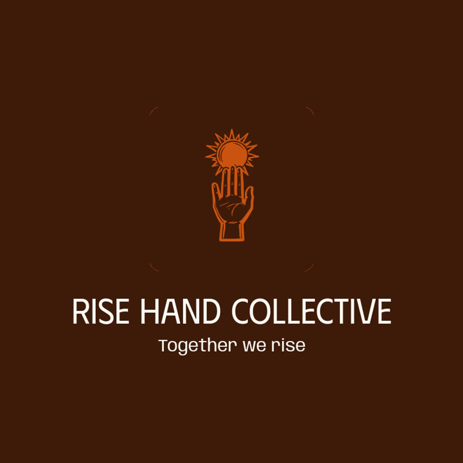 Rise Hand Collective logo for hand