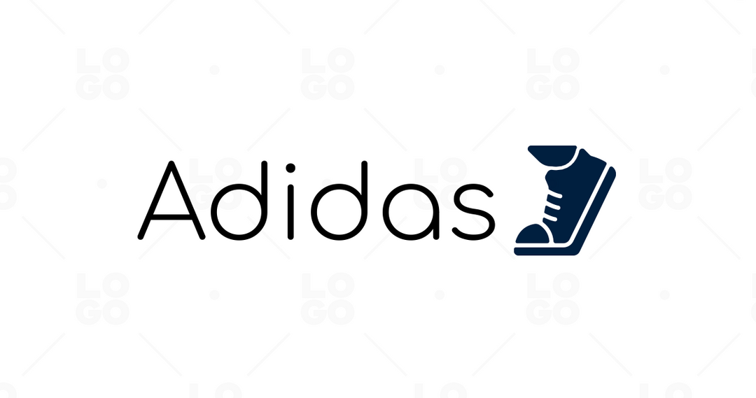 Adidas logo variation