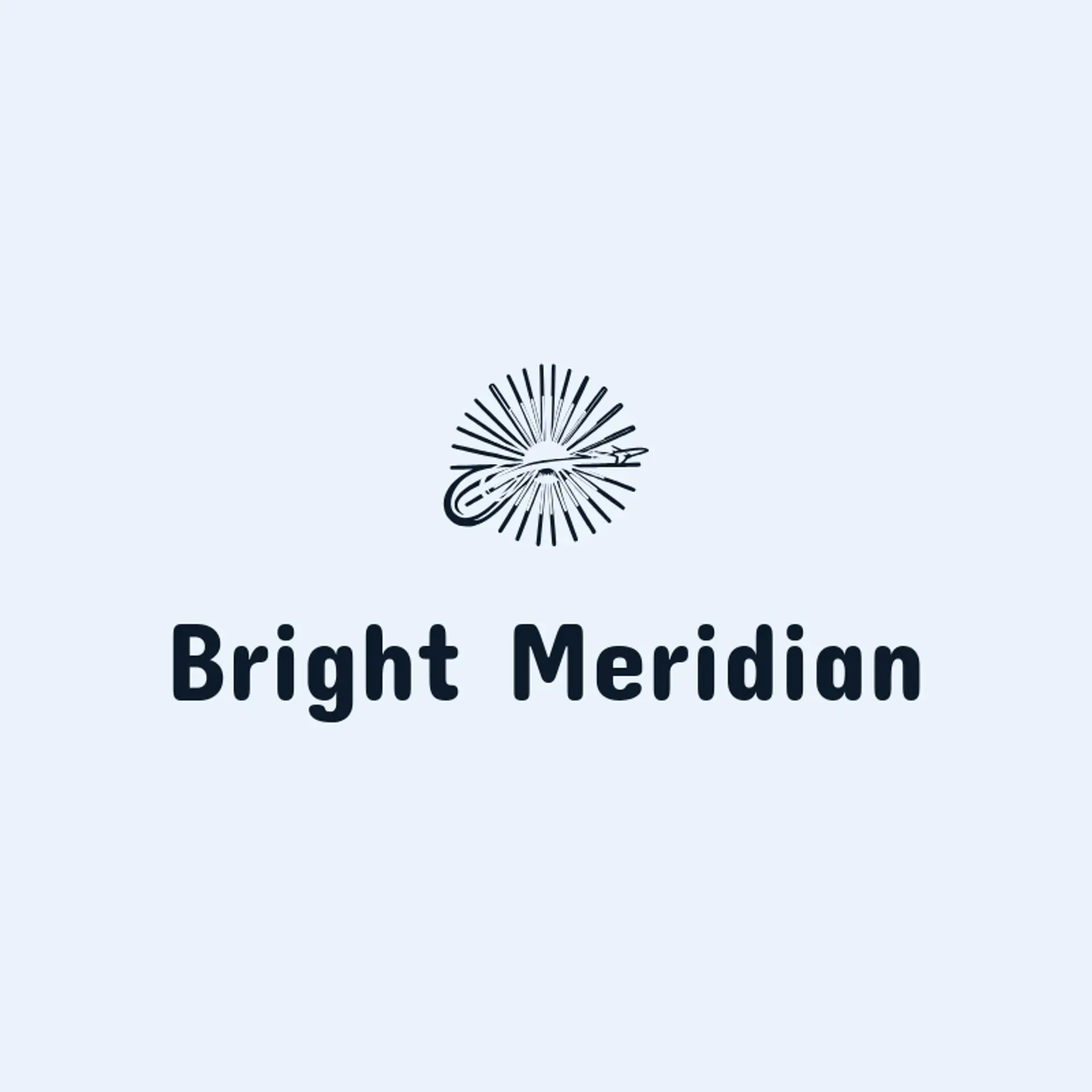 Bright Meridian logo for airline