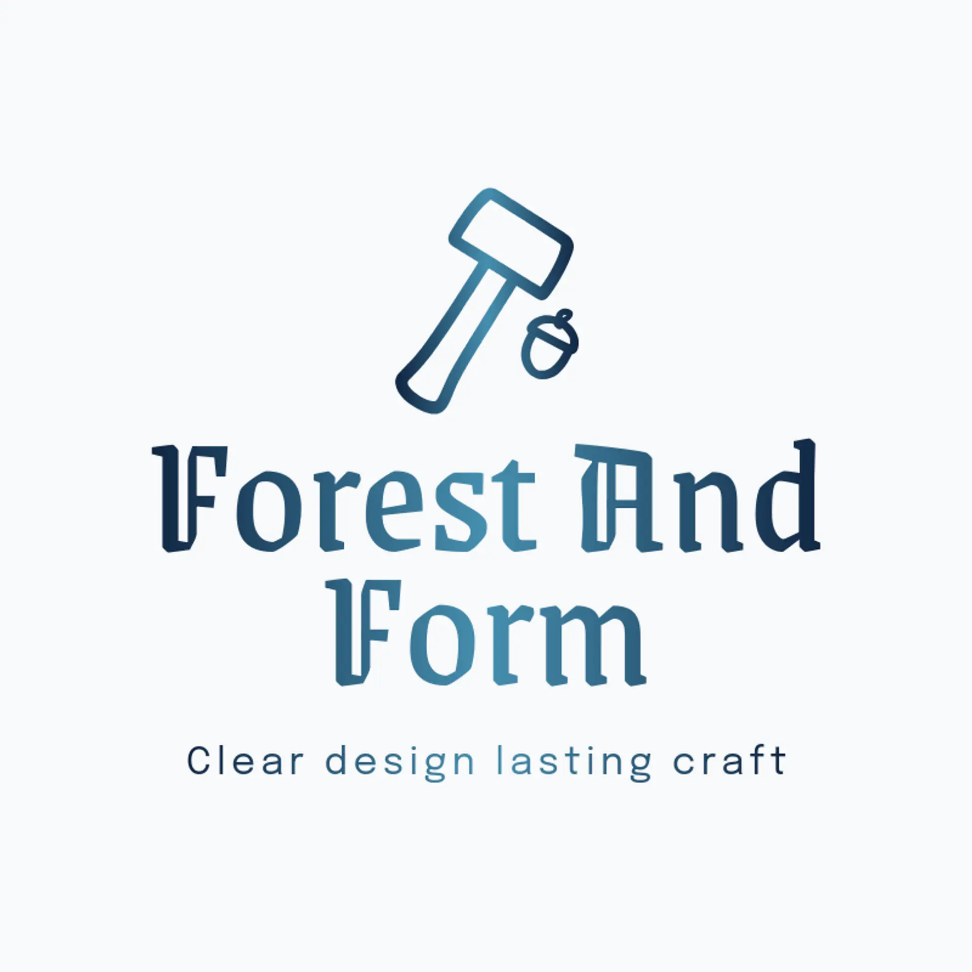 Forest and Form logo for wood