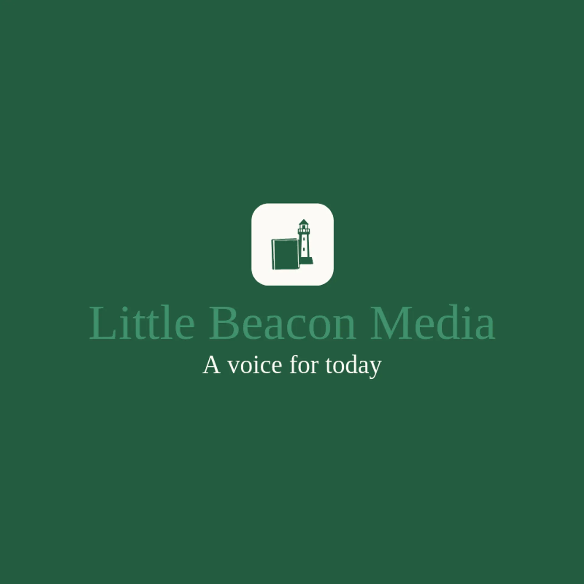 Little Beacon Media logo for magazine