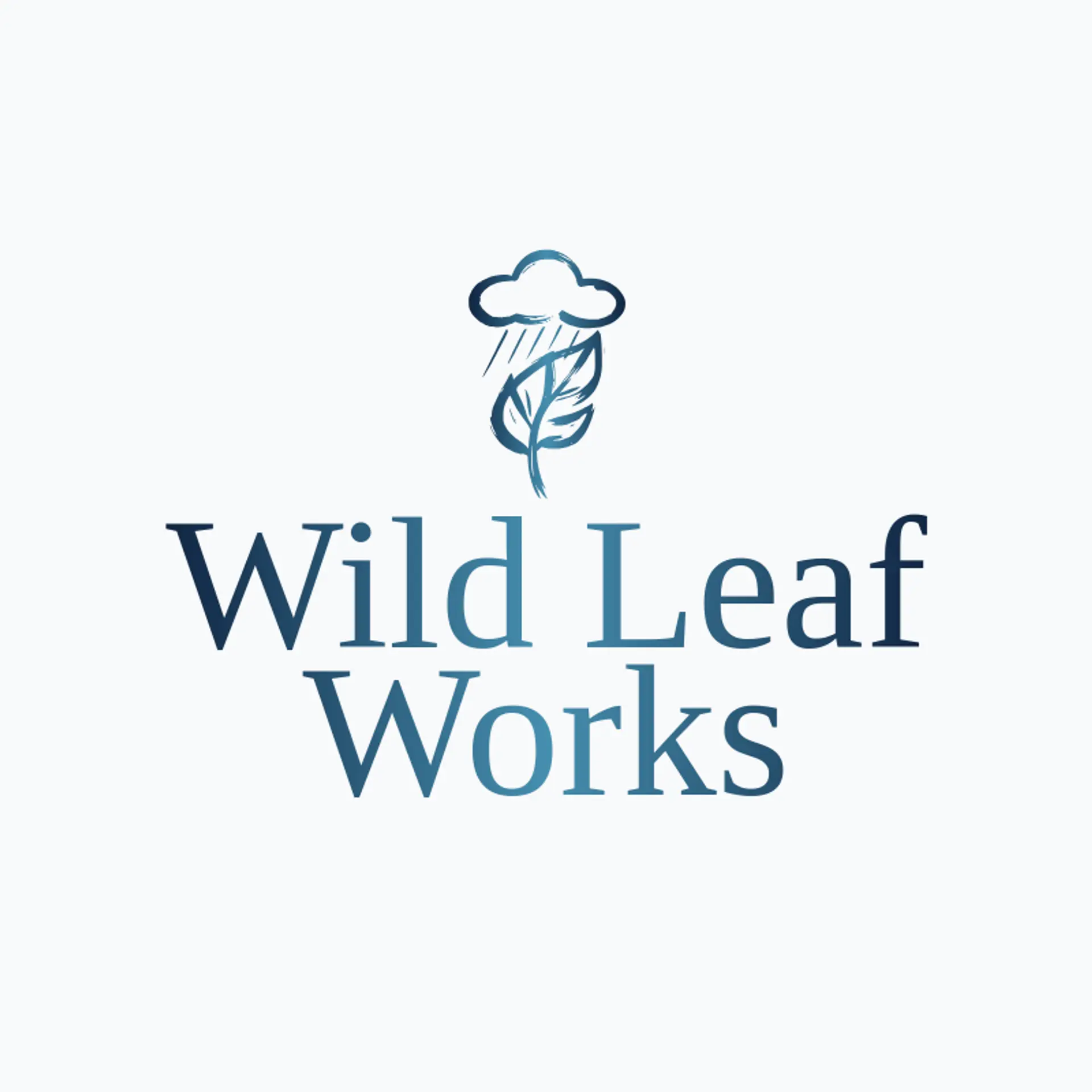Wild Leaf Works logo for drip