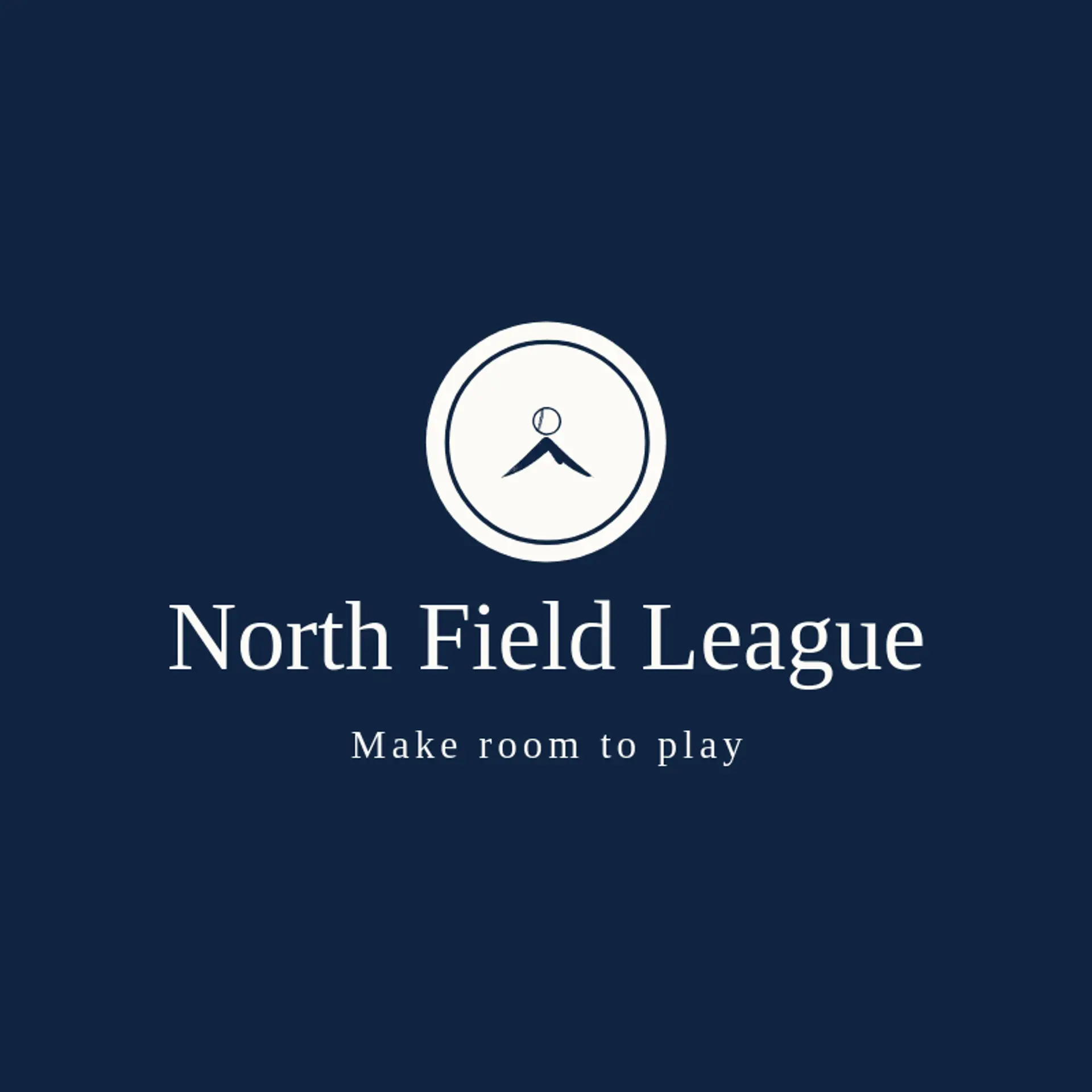North Field League logo for cricket team