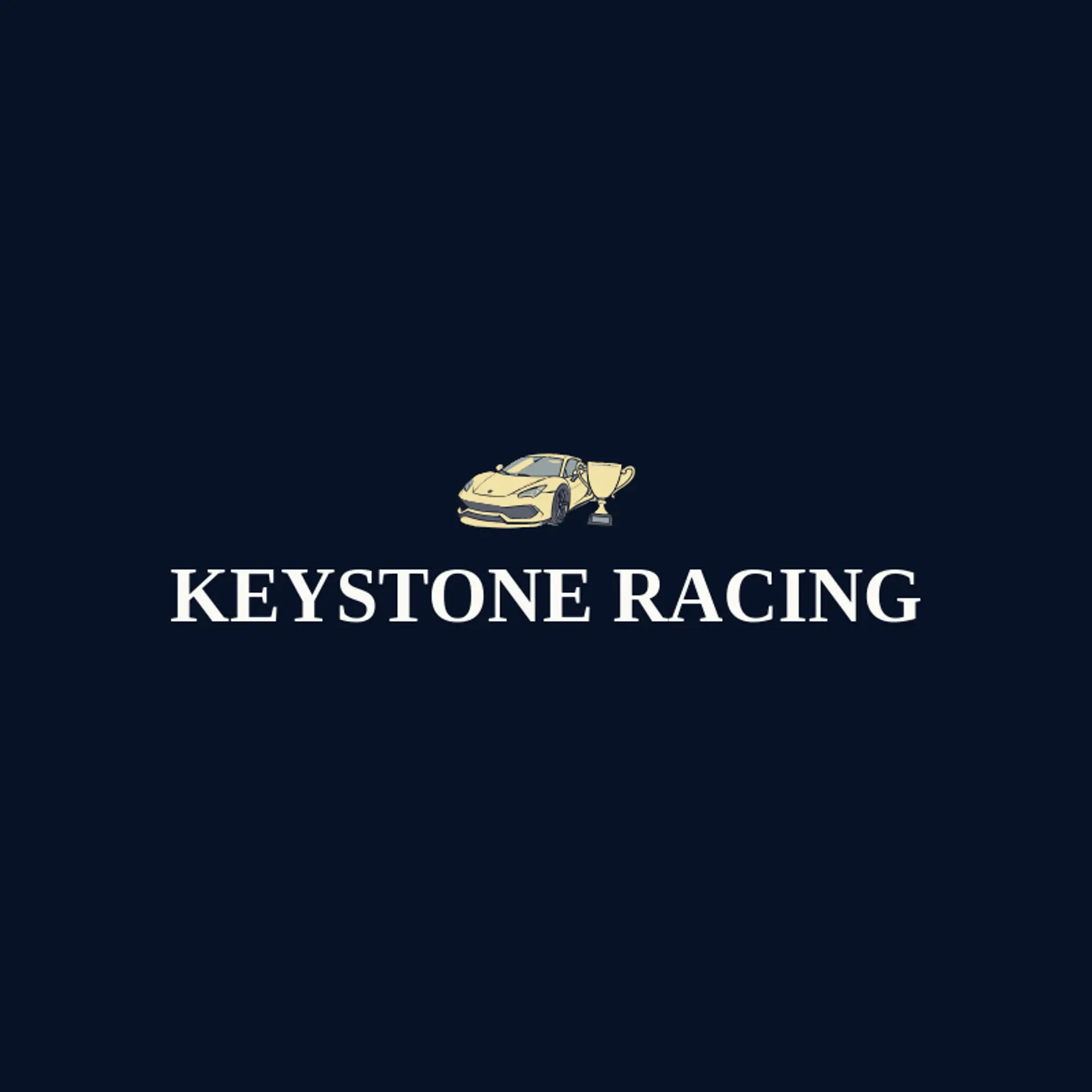 Keystone Racing logo for sports car