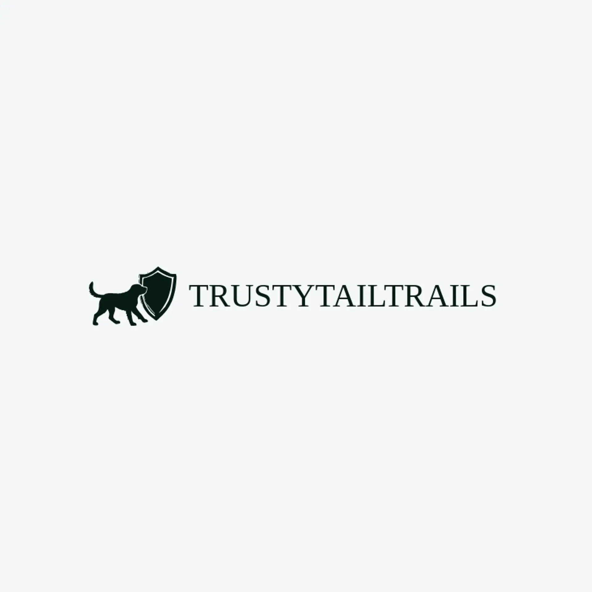 Trusty Tail Trails logo for dog walking