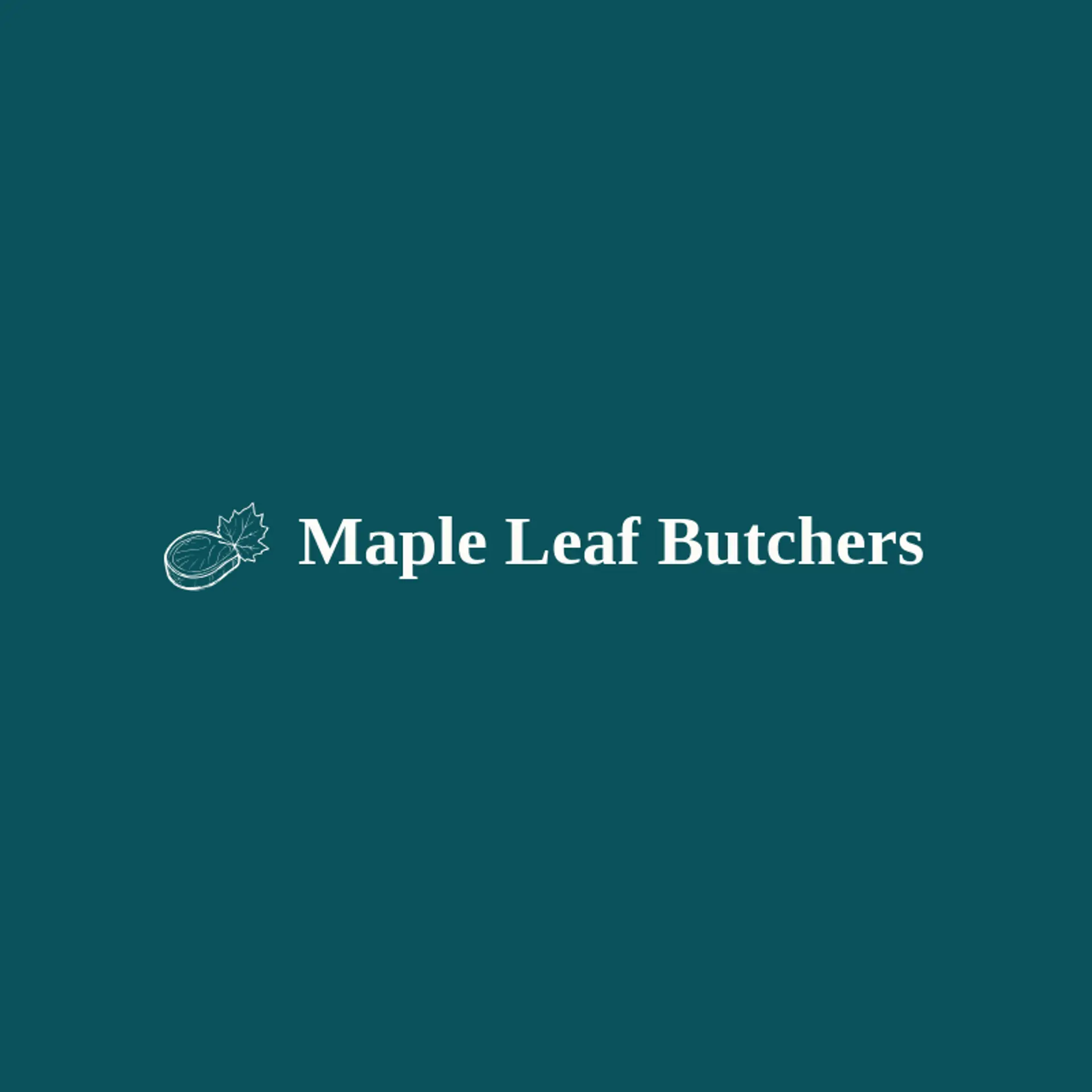 Maple Leaf Butchers logo for beef
