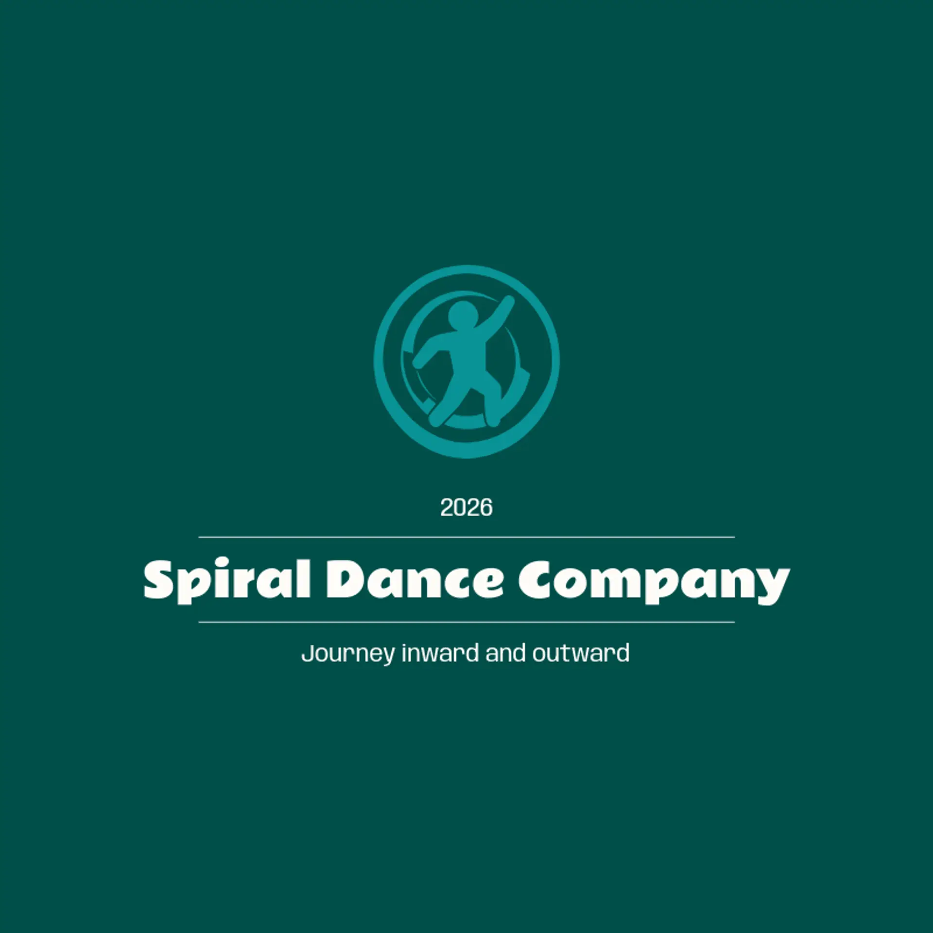 Spiral Dance Company logo for dance