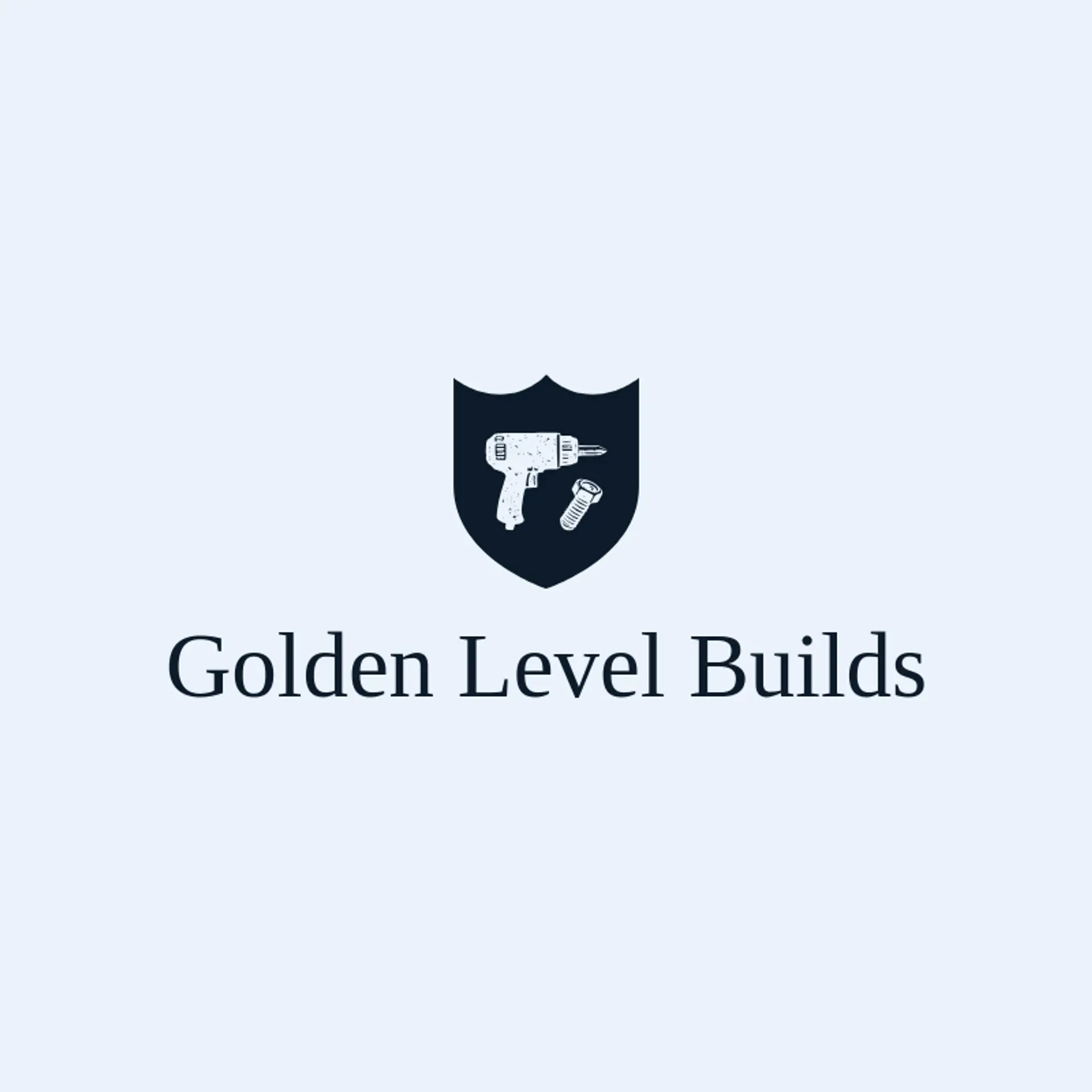 Golden Level Builds logo for contractor