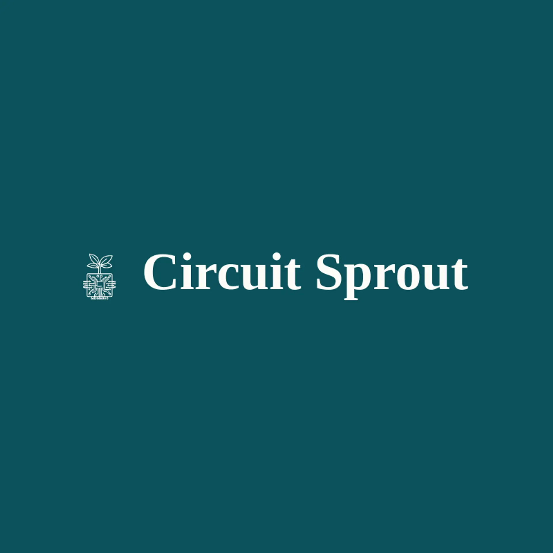Circuit Sprout logo for software