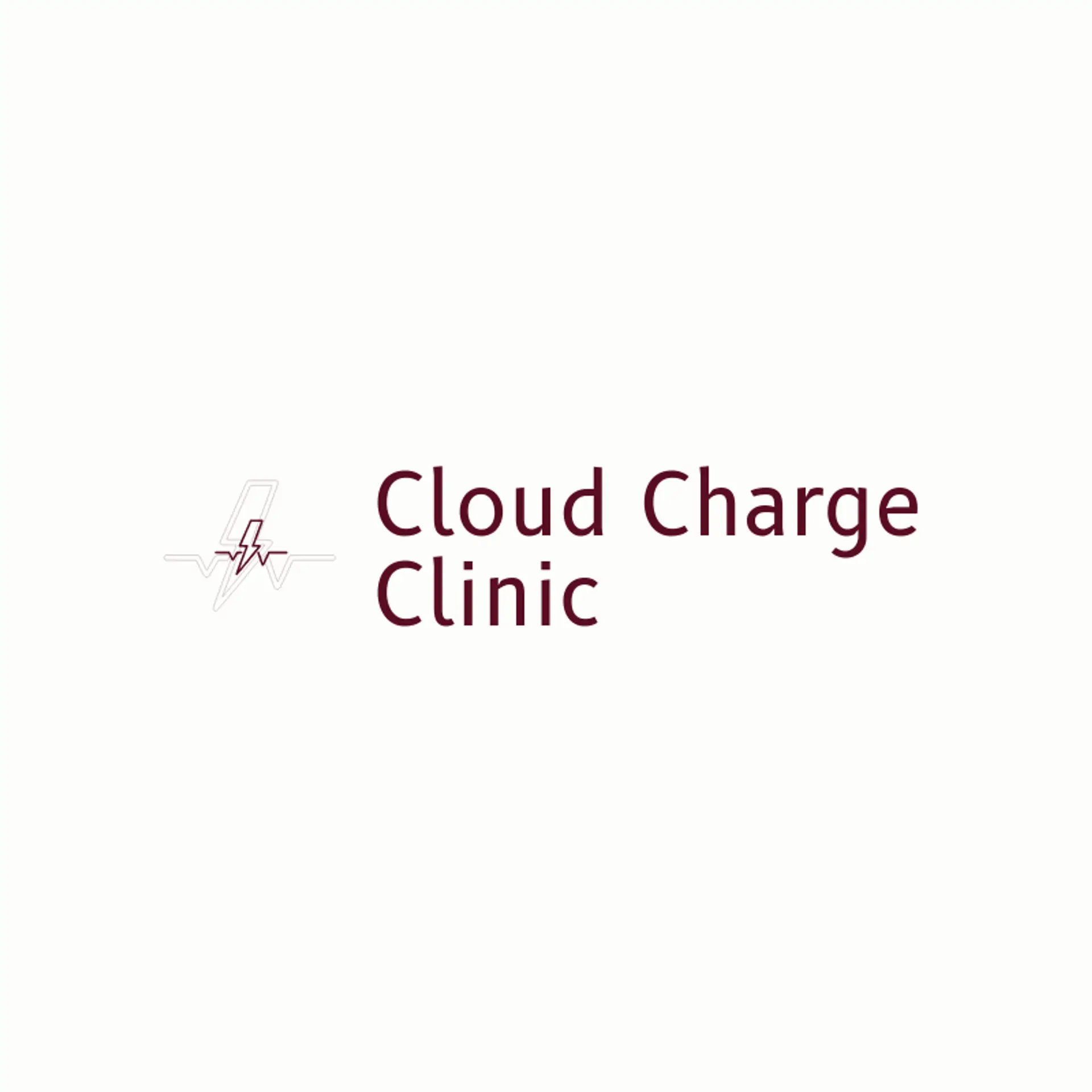 Cloud Charge Clinic logo for lightning