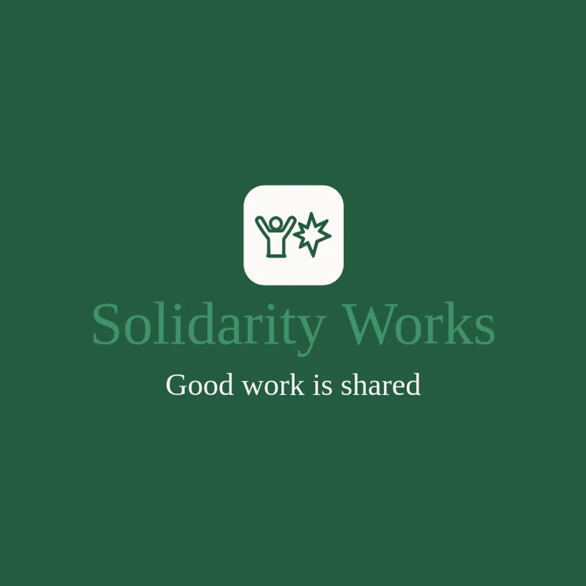 Solidarity Works logo for partner