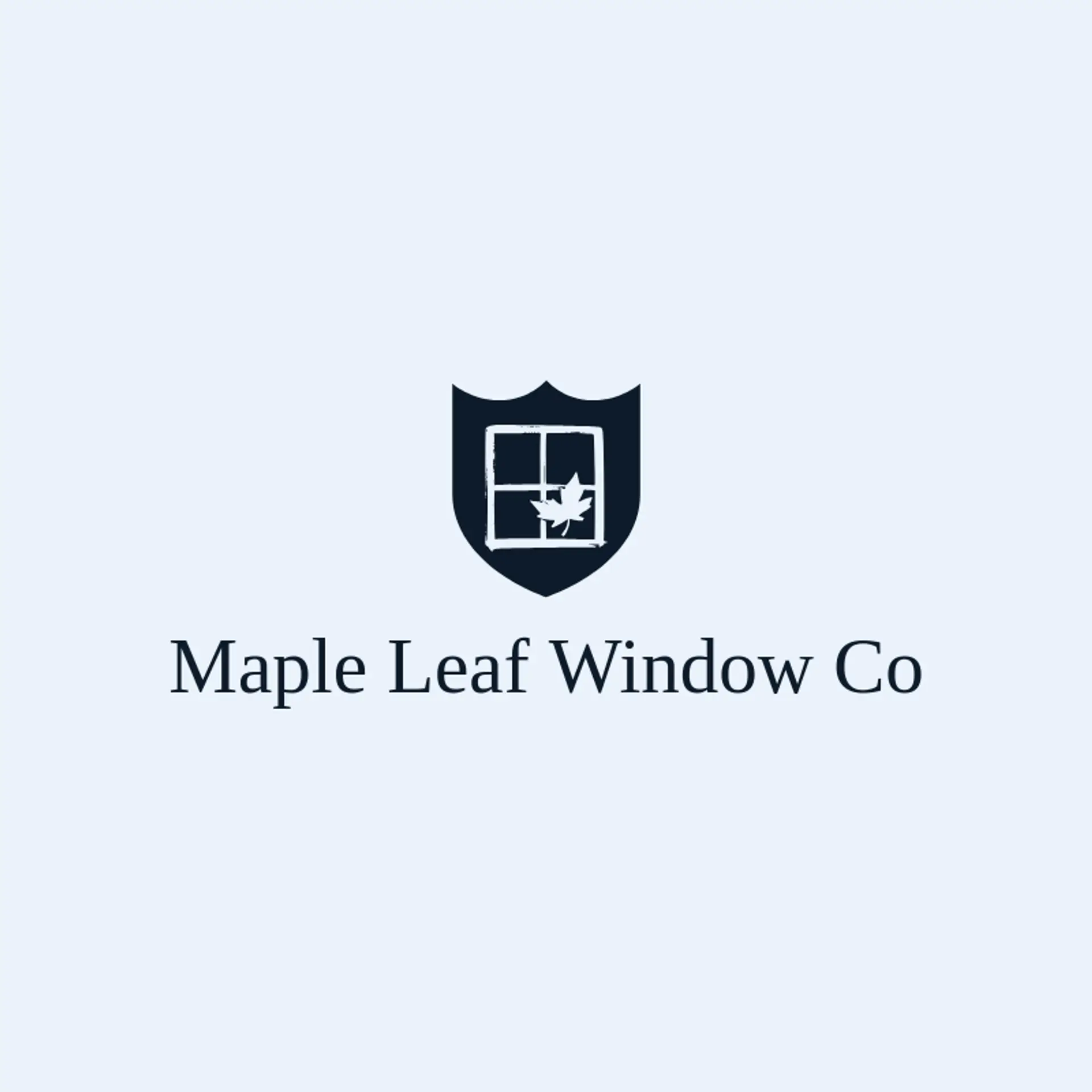 Maple Leaf Window Co logo for windows