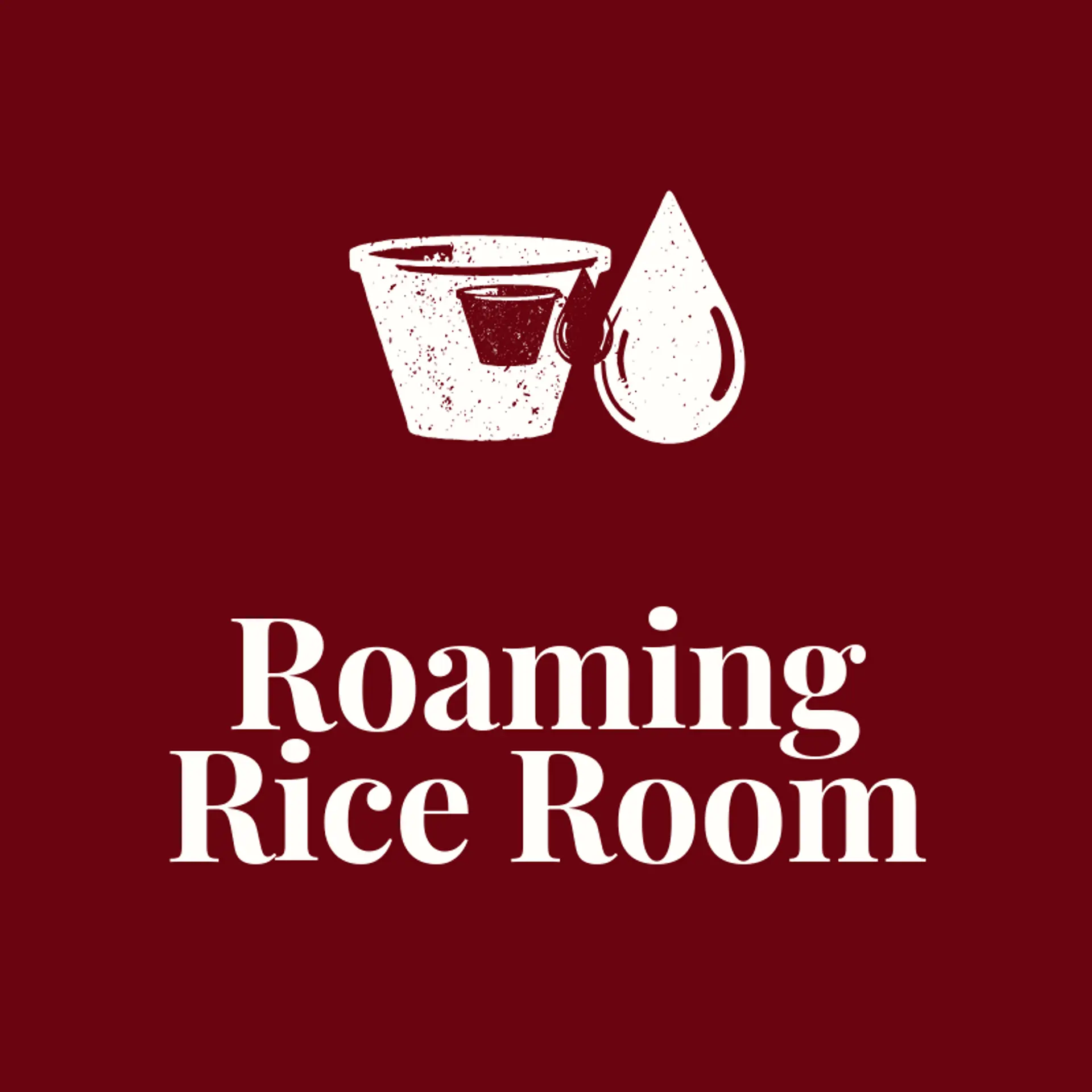 Roaming Rice Room logo for cloud kitchen