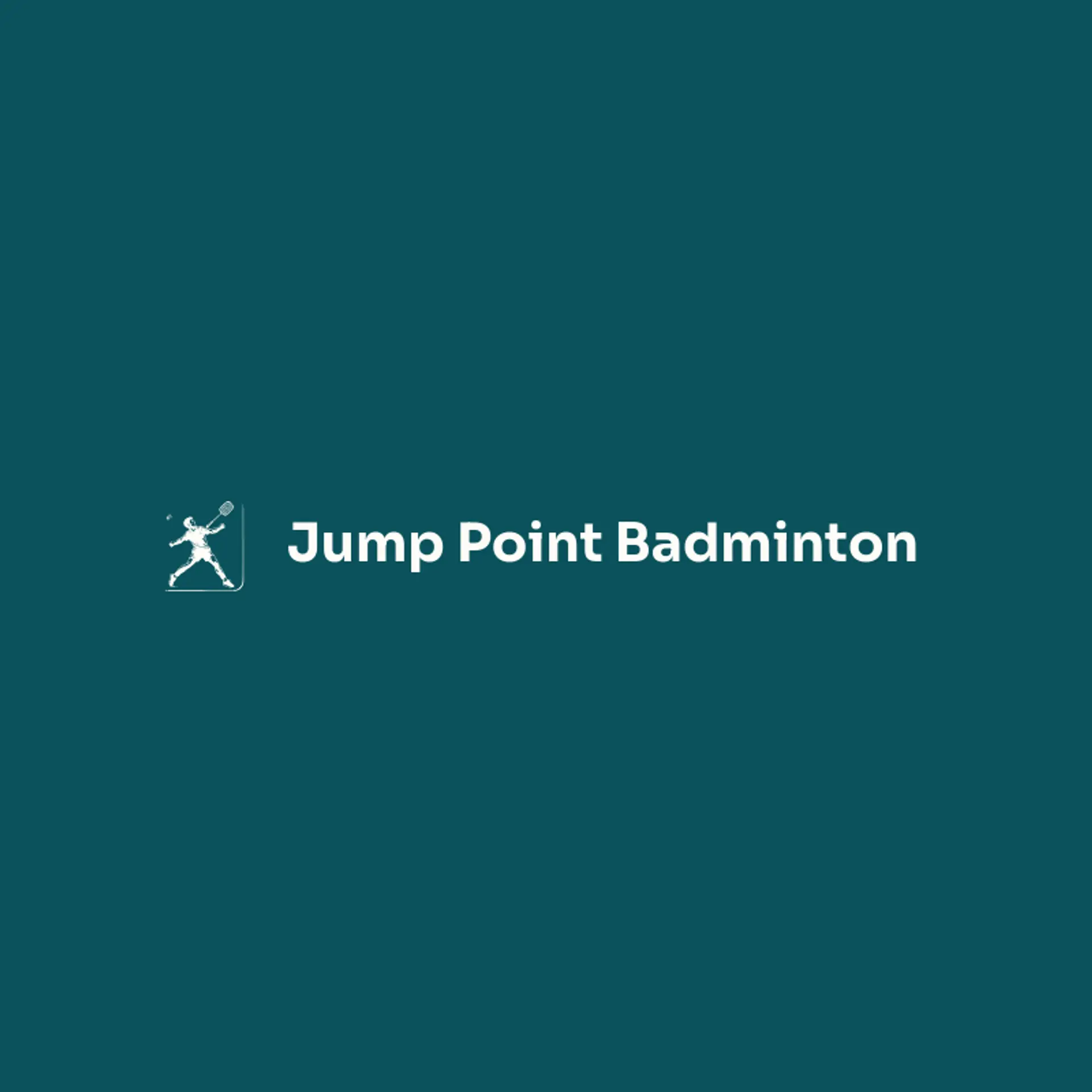 Jump Point Badminton logo for badminton