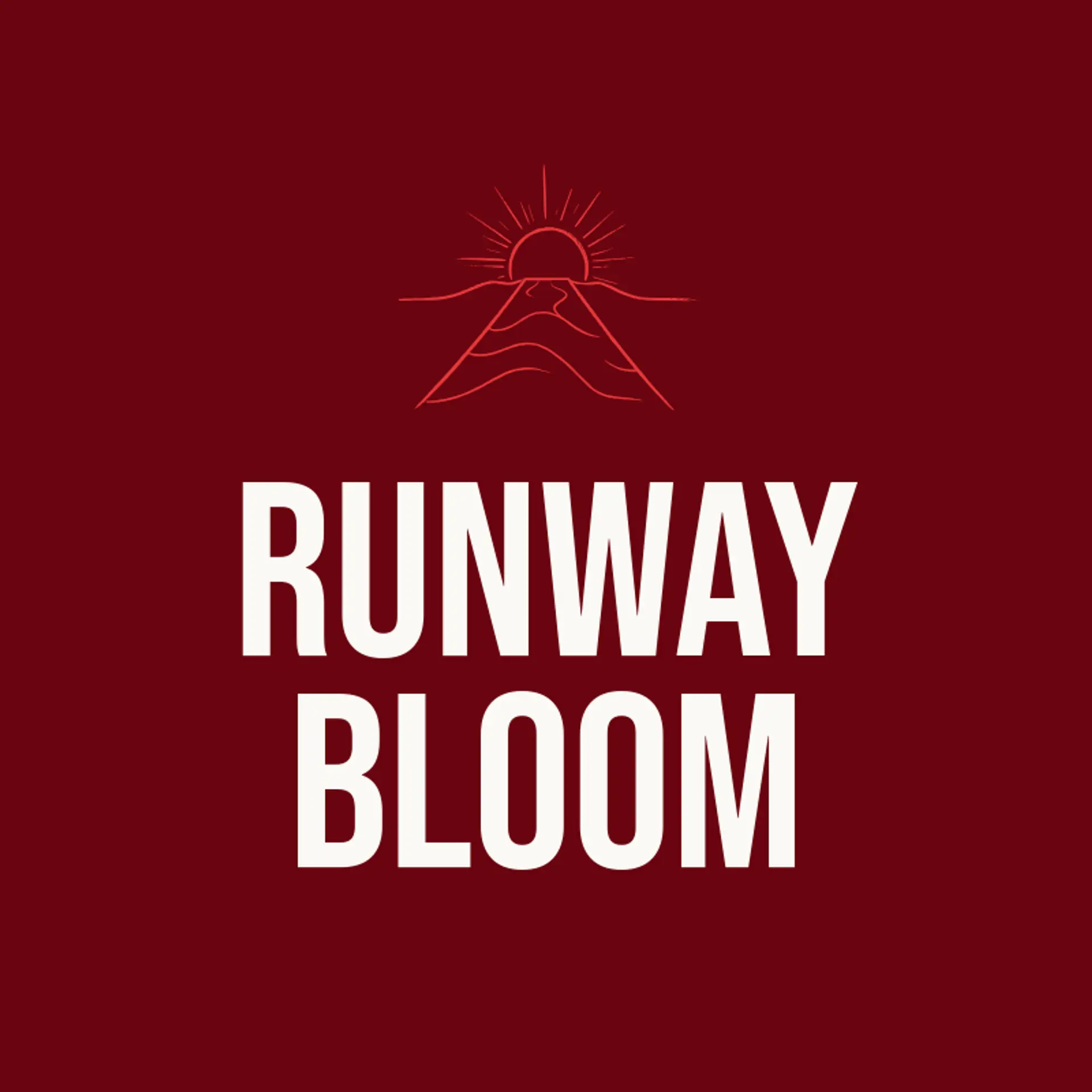 Runway Bloom logo for airline
