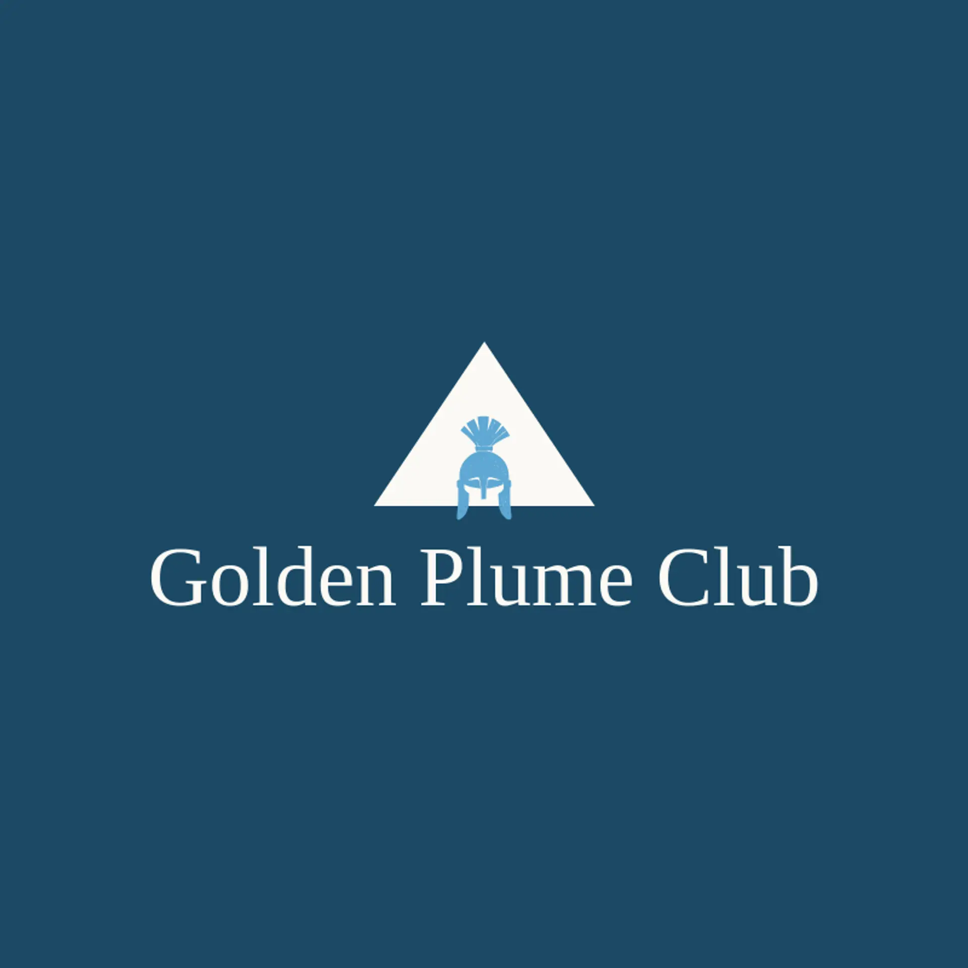 Golden Plume Club logo for spartan