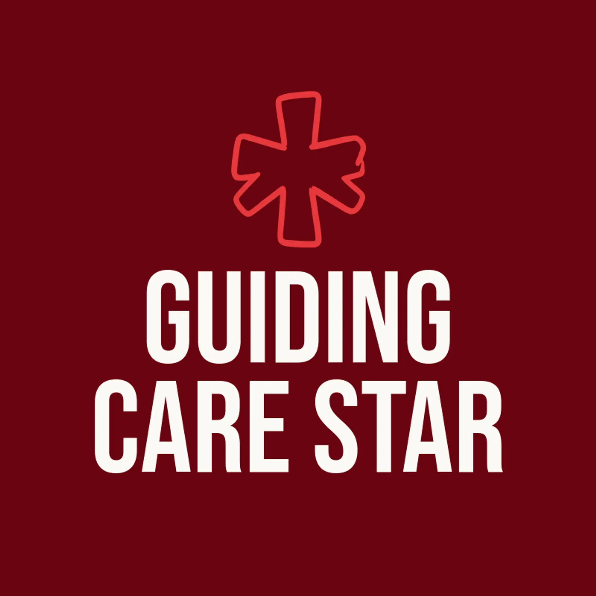 Guiding Care Star logo for nurse