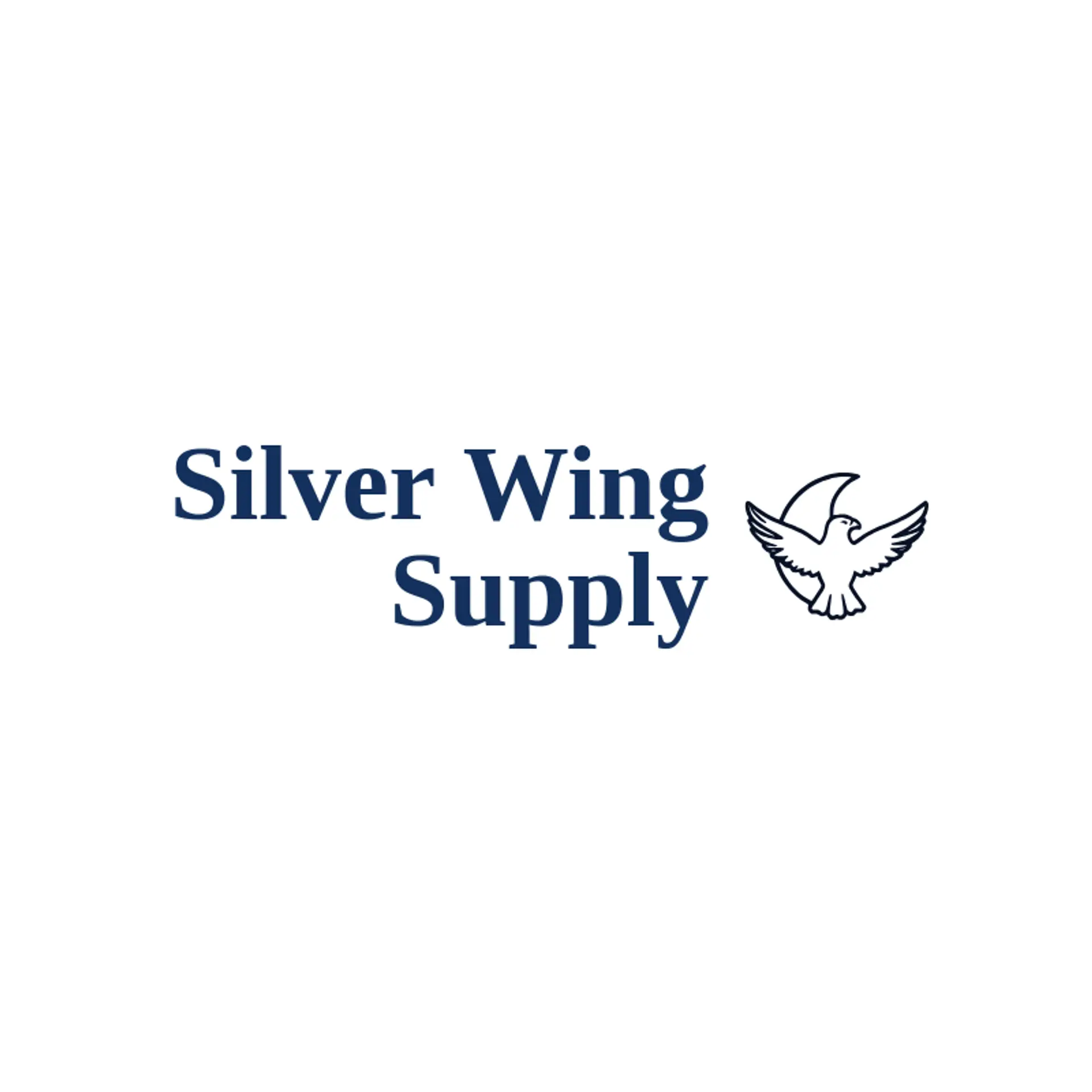 Silver Wing Supply logo for bald eagle