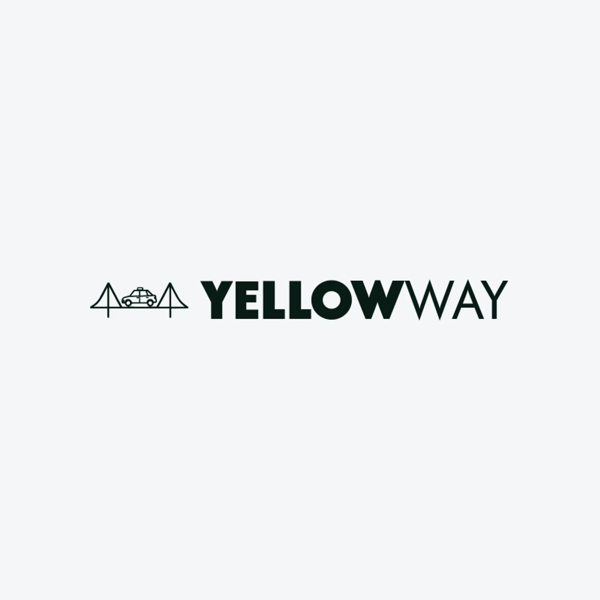 Yellow Way logo for taxi