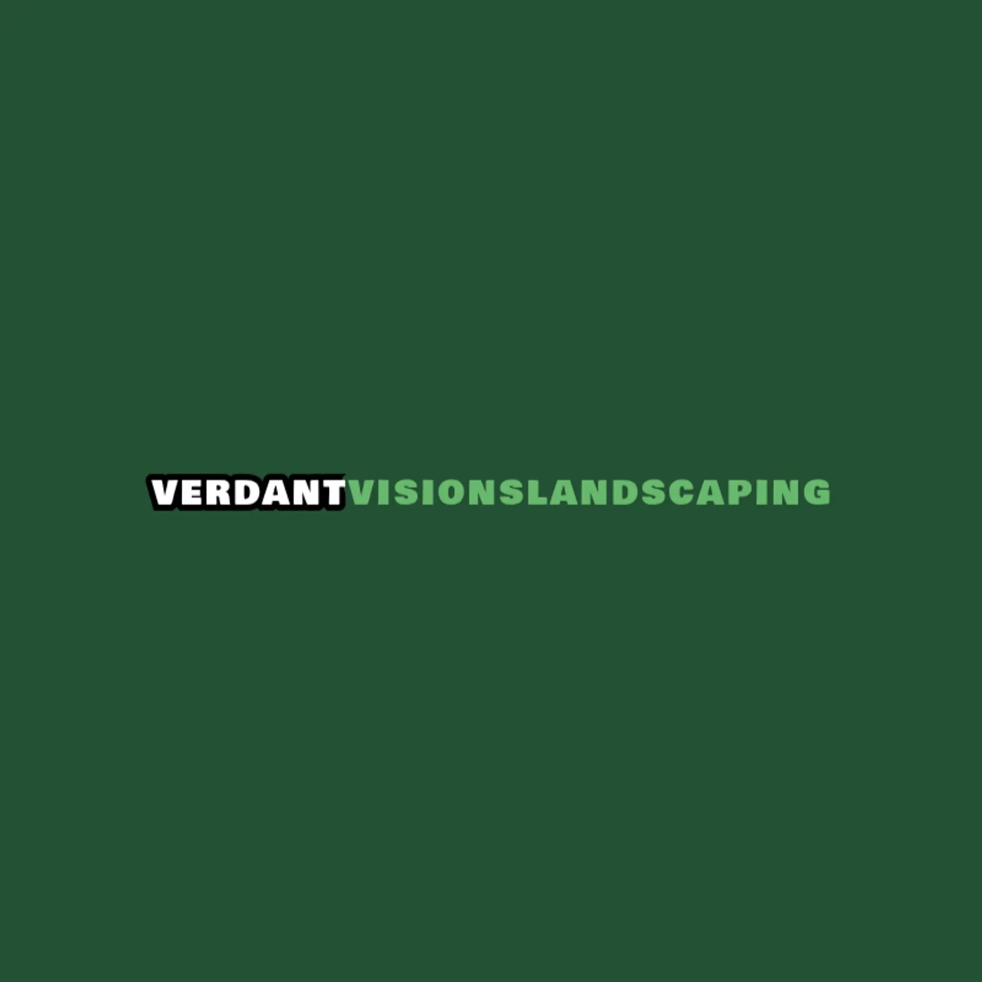 Verdant Visions Landscaping logo for landscaping