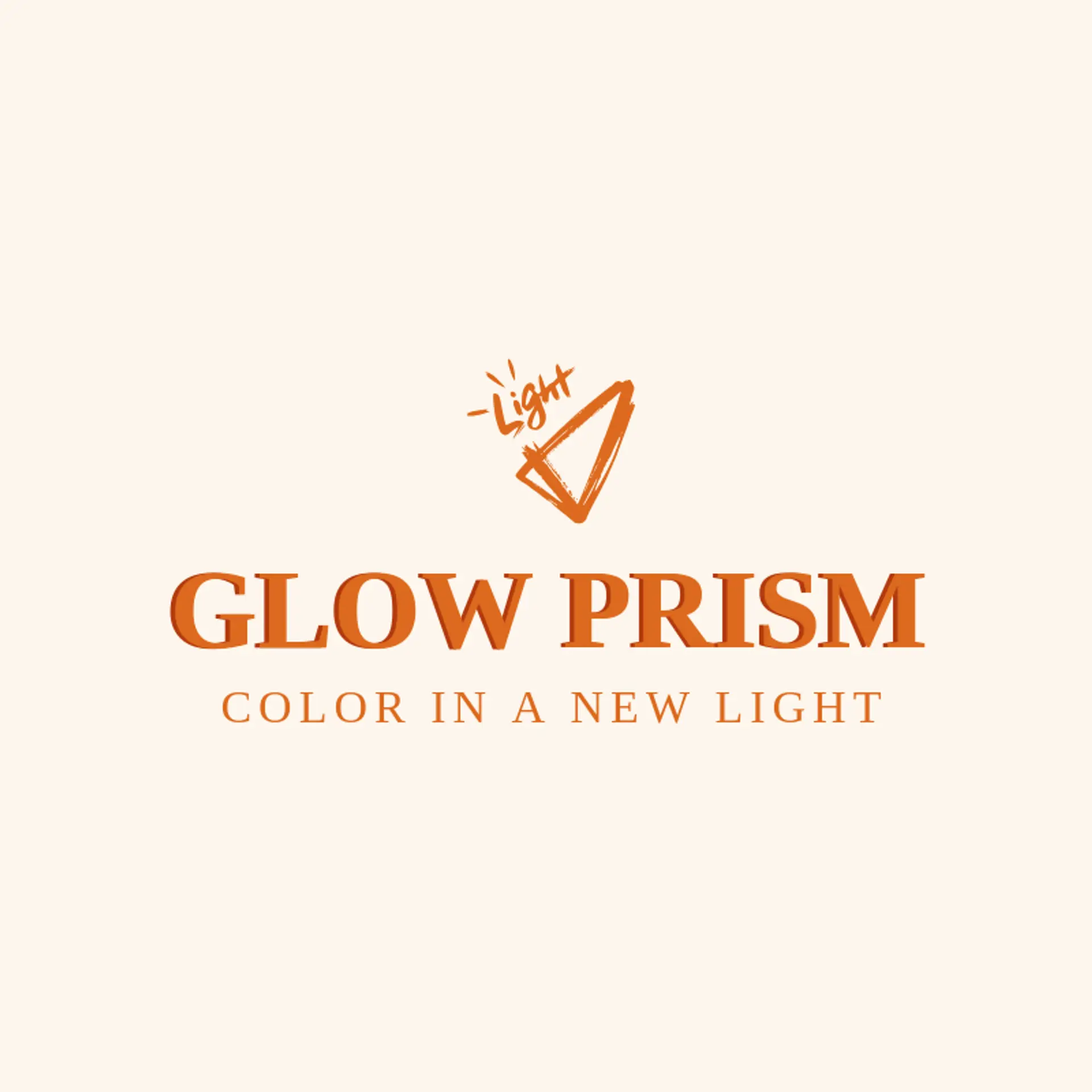 Glow Prism logo for glow