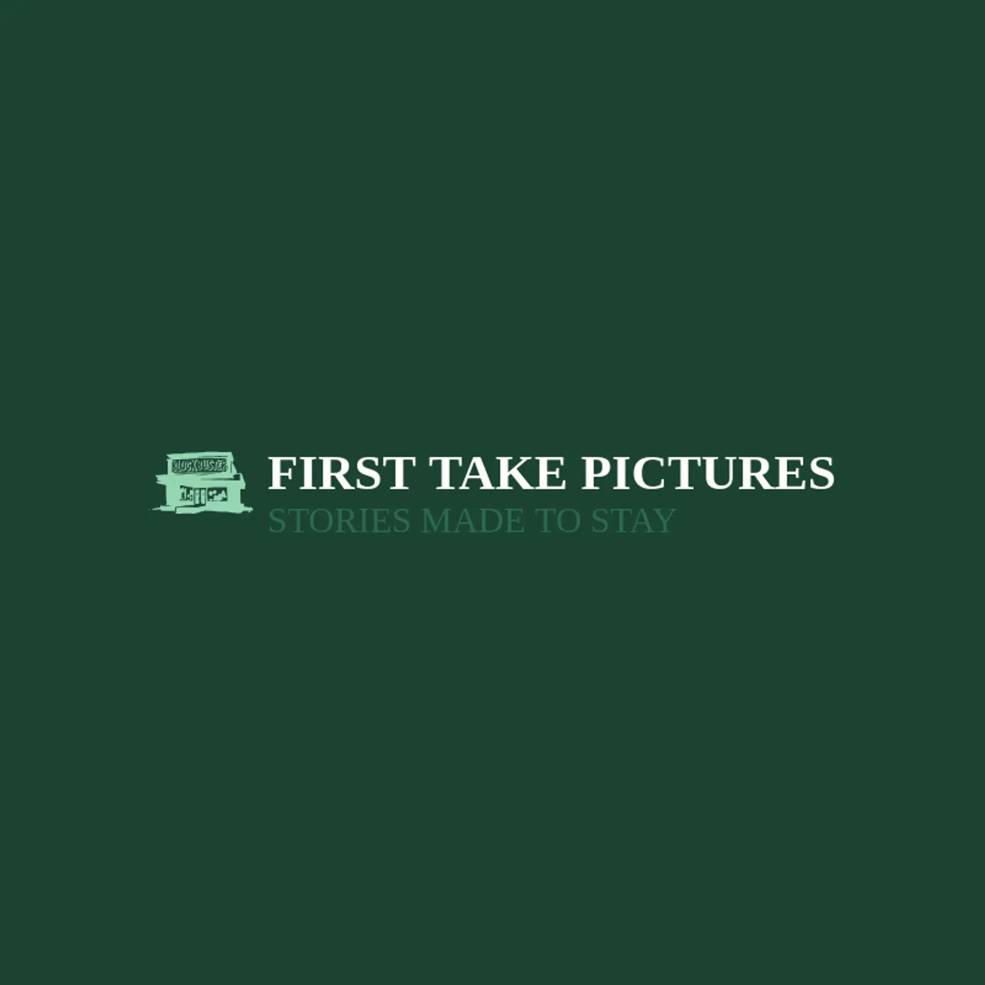 First Take Pictures logo for blockbuster