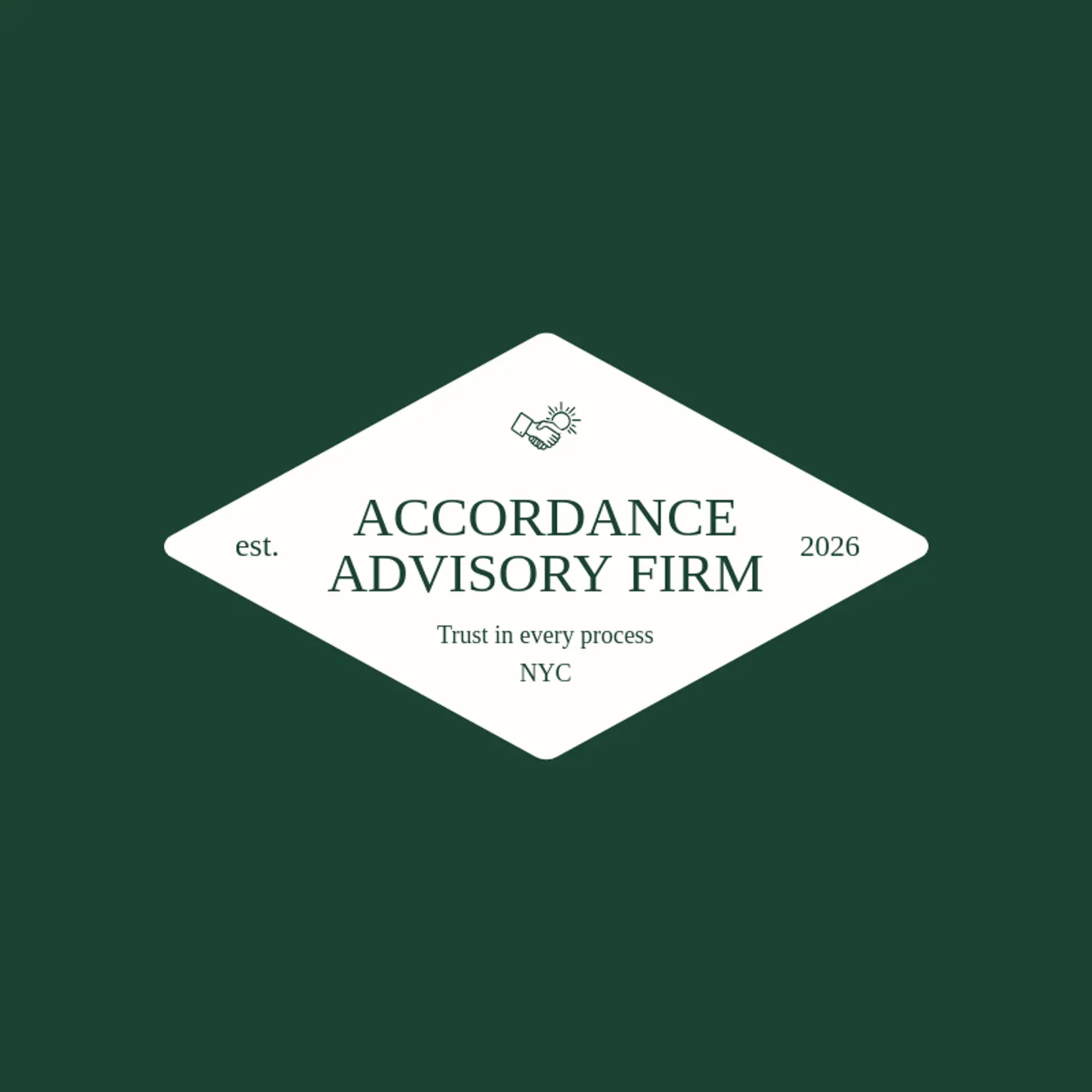 Accordance Advisory Firm logo for compliance