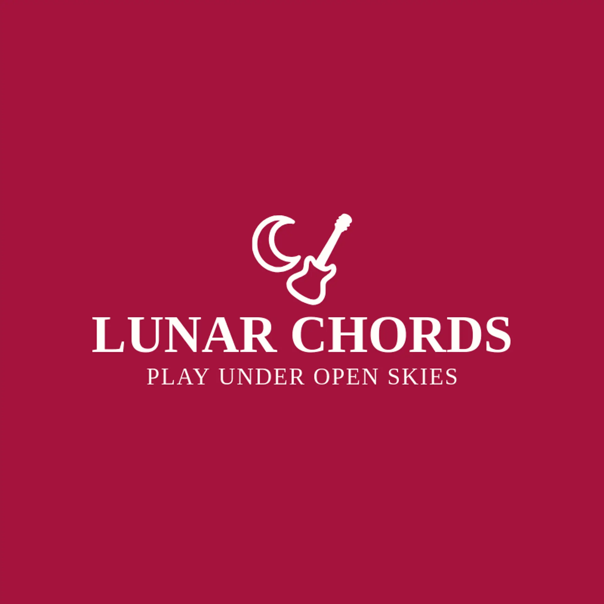 Lunar Chords logo for rock music