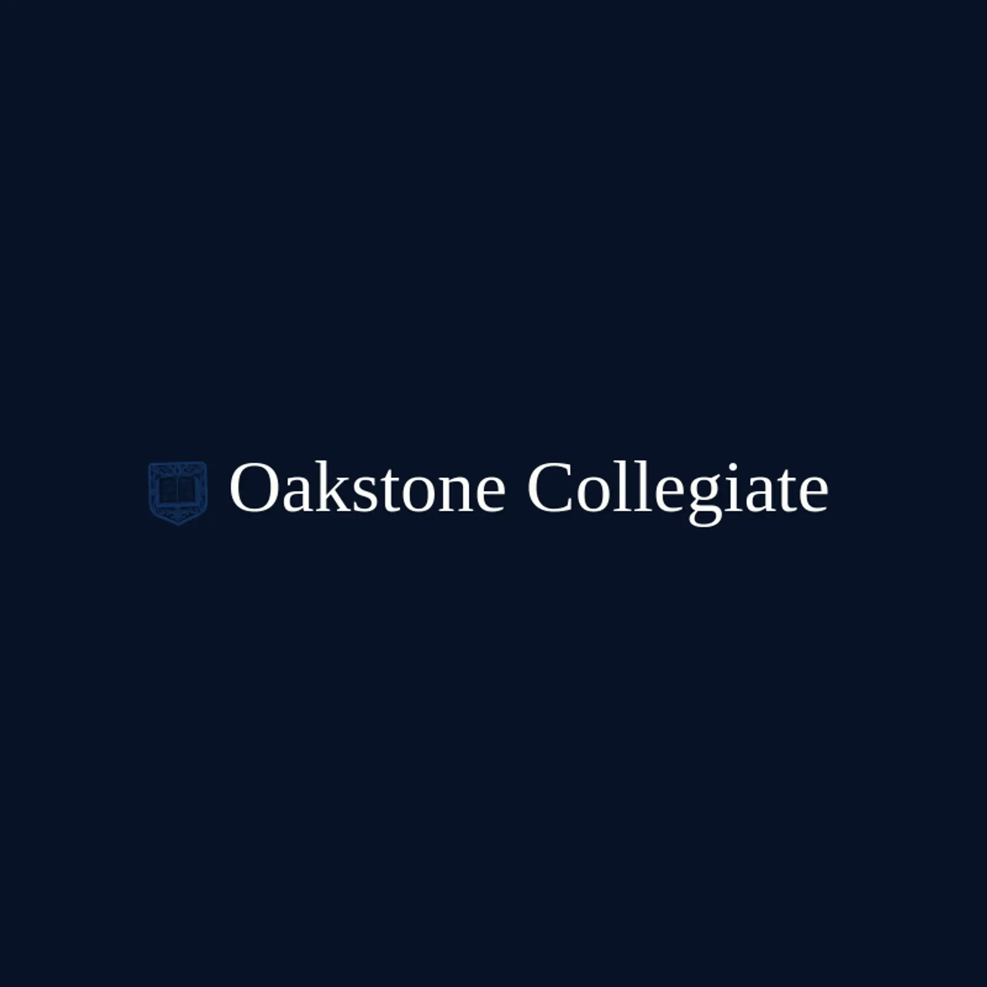 Oakstone Collegiate logo for coat of arms