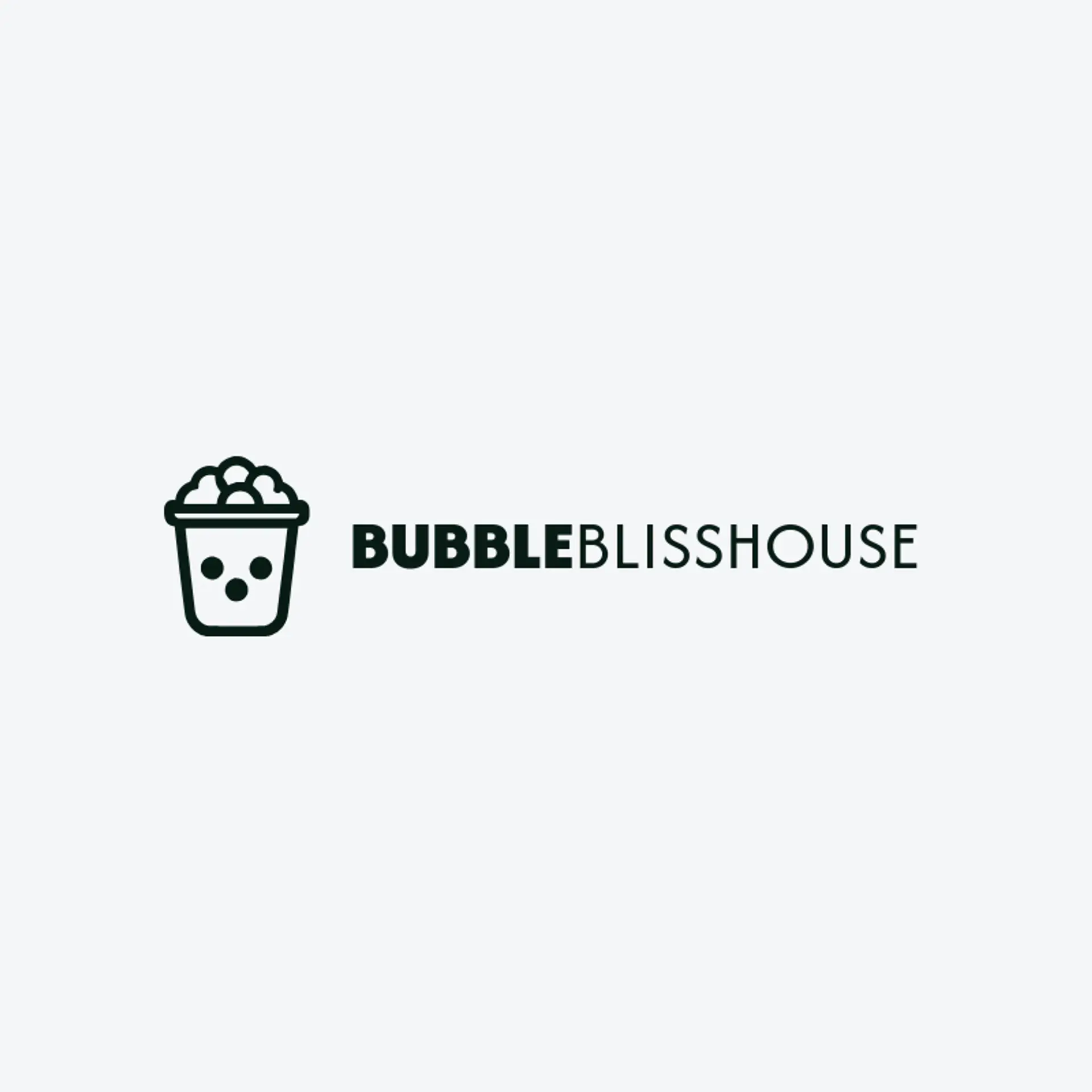 Bubble Bliss House logo for milk tea