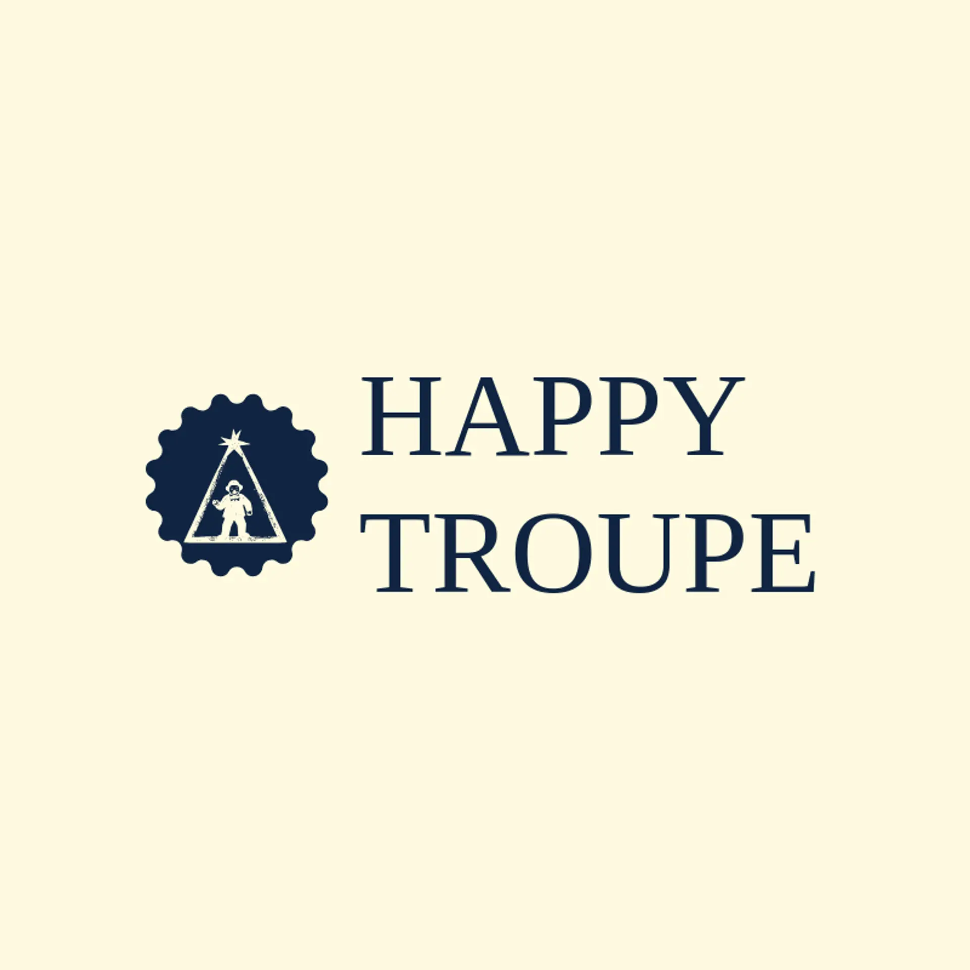 Happy Troupe logo for clown