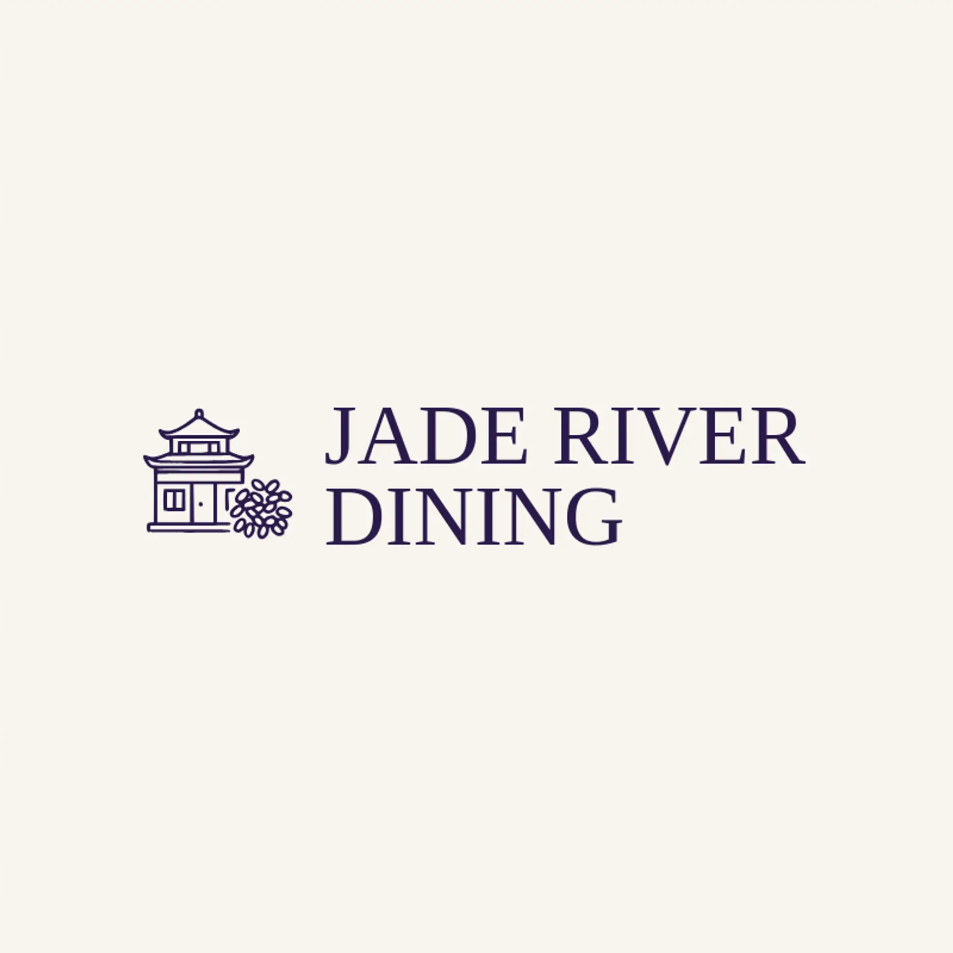 Jade River Dining logo for chinese restaurant
