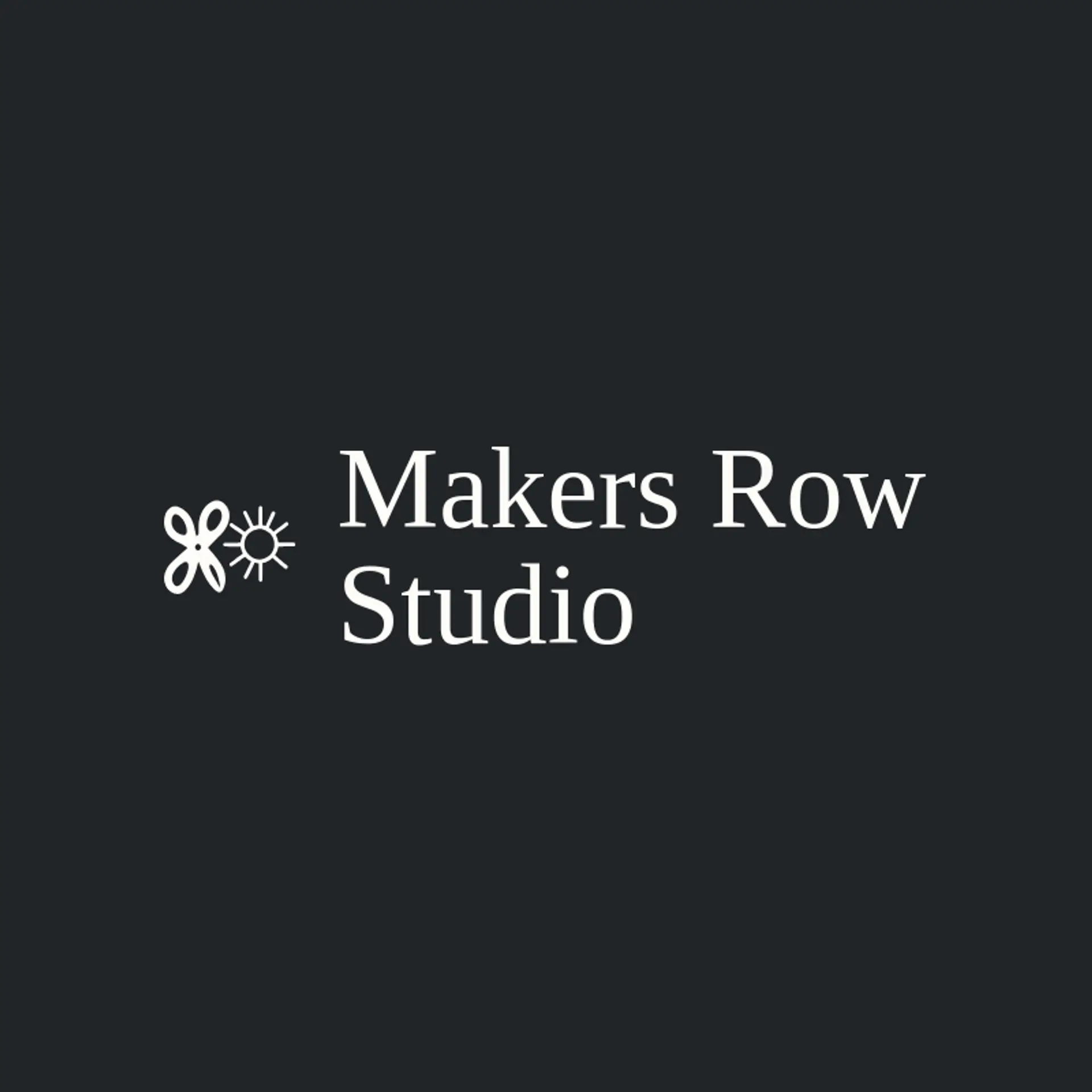 Makers Row Studio logo for designer