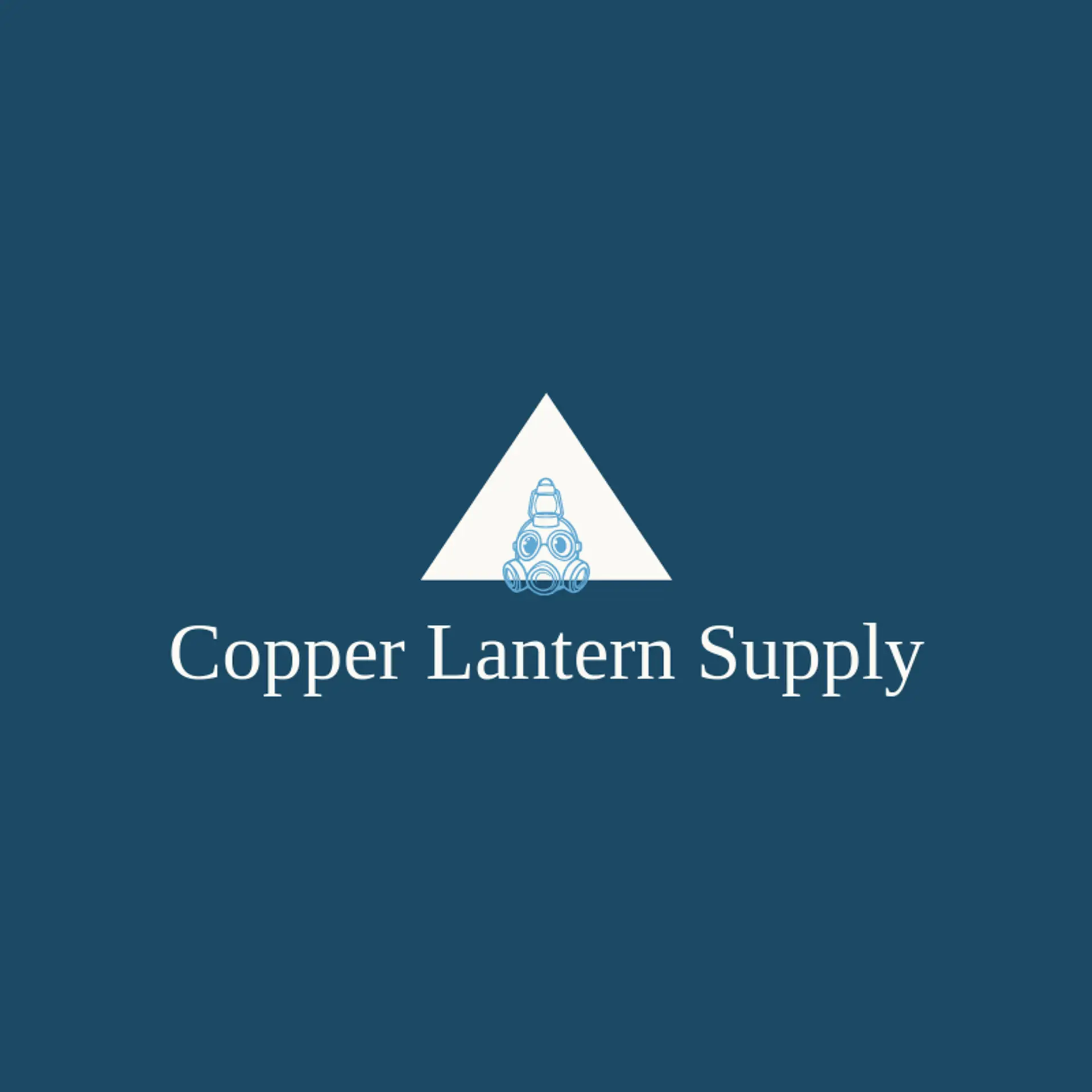 Copper Lantern Supply logo for gas mask