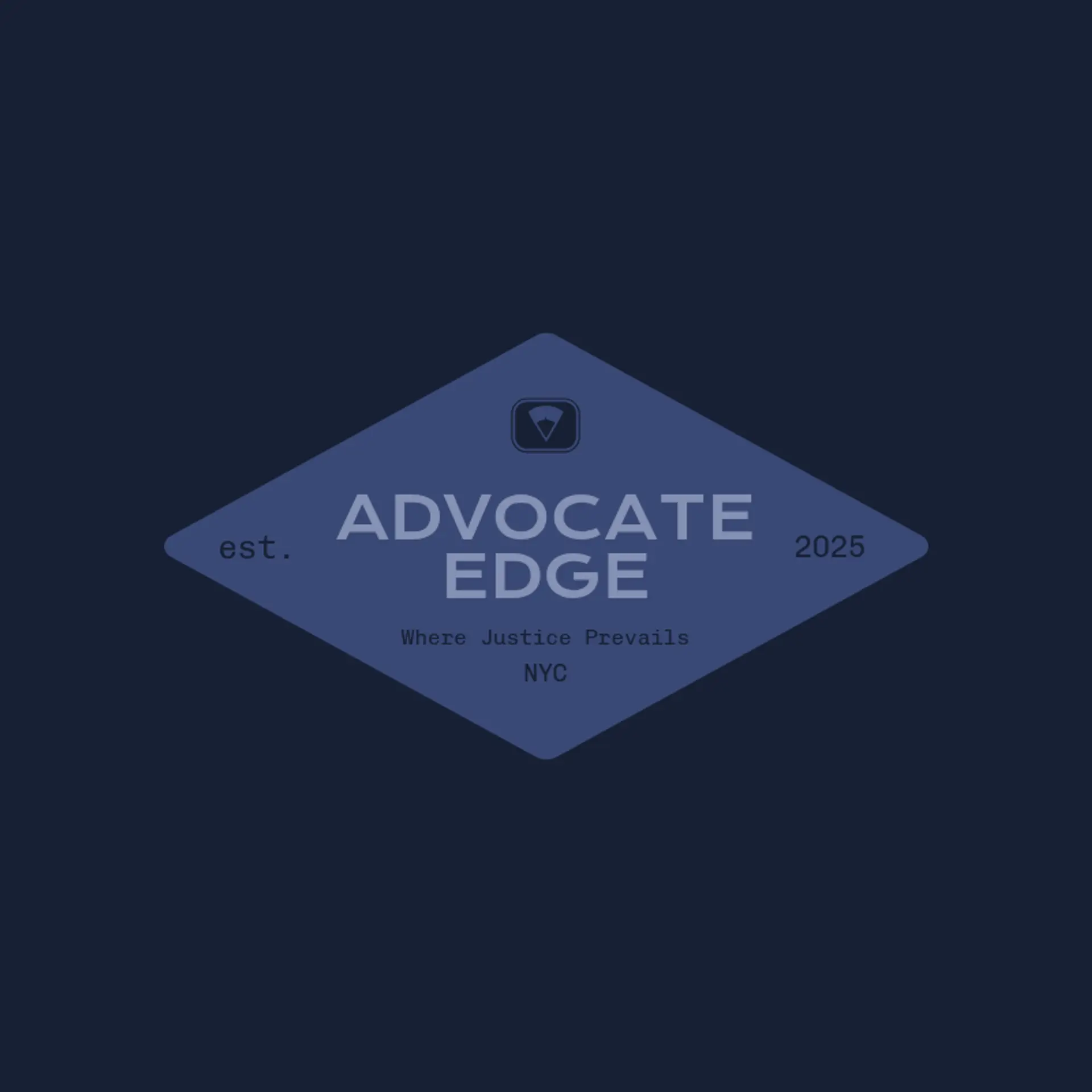 Advocate Edge logo for law