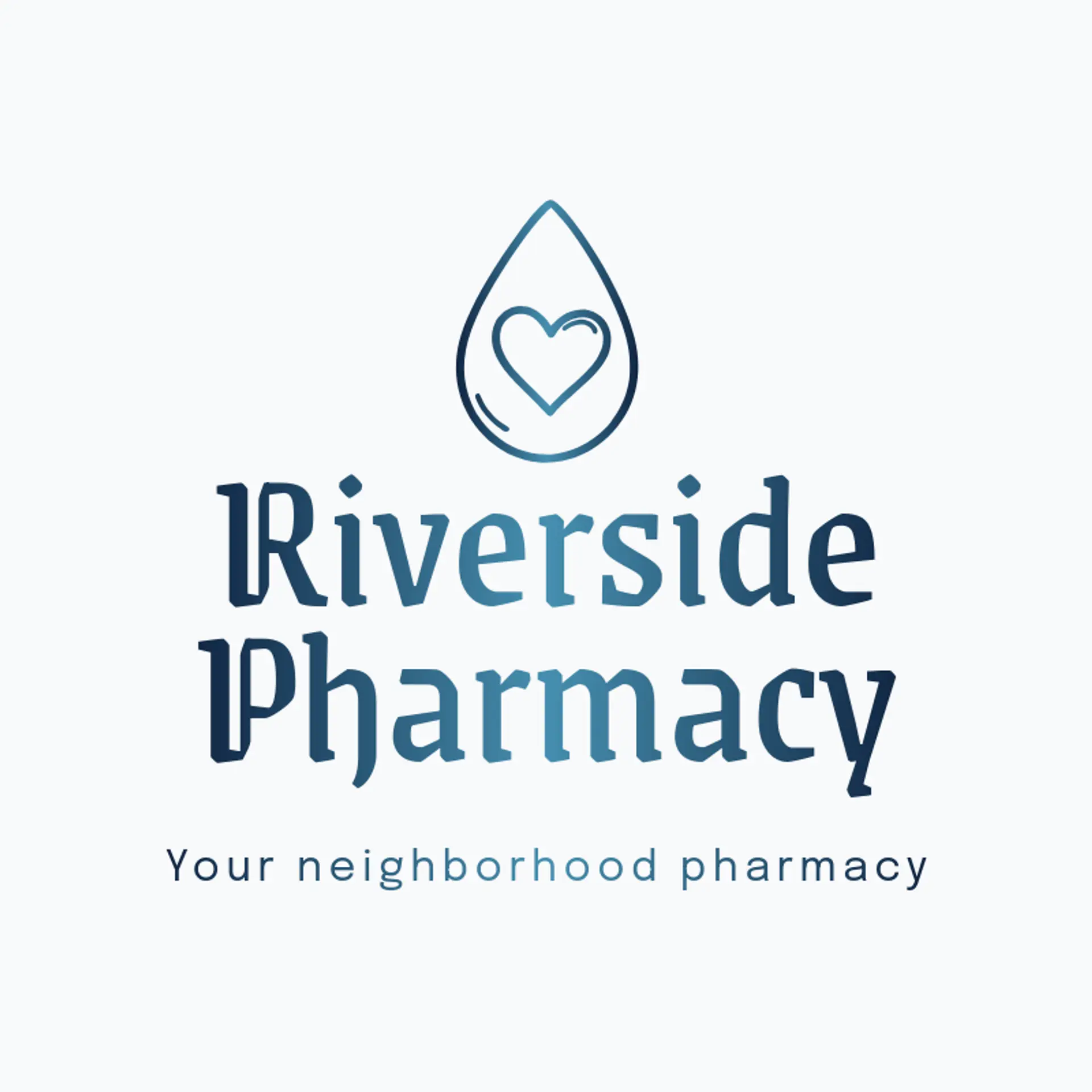 Riverside Pharmacy logo for medicine