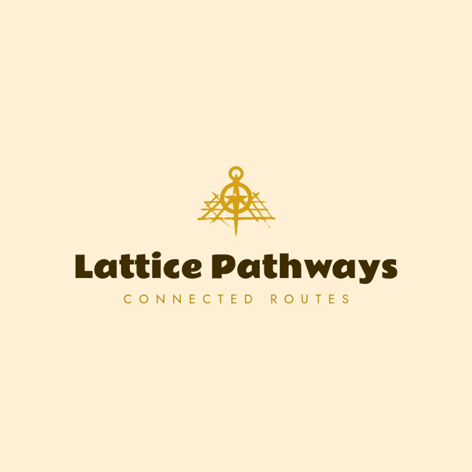 Lattice Pathways logo for compass