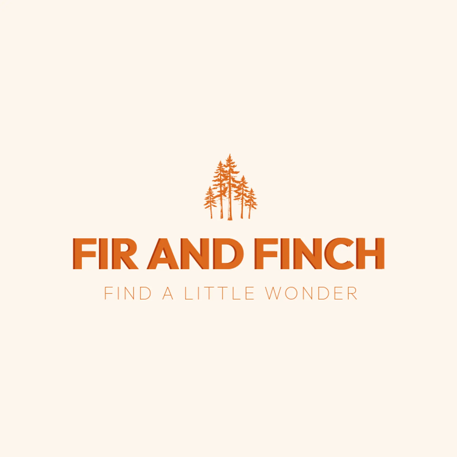 Fir and Finch logo for evergreen