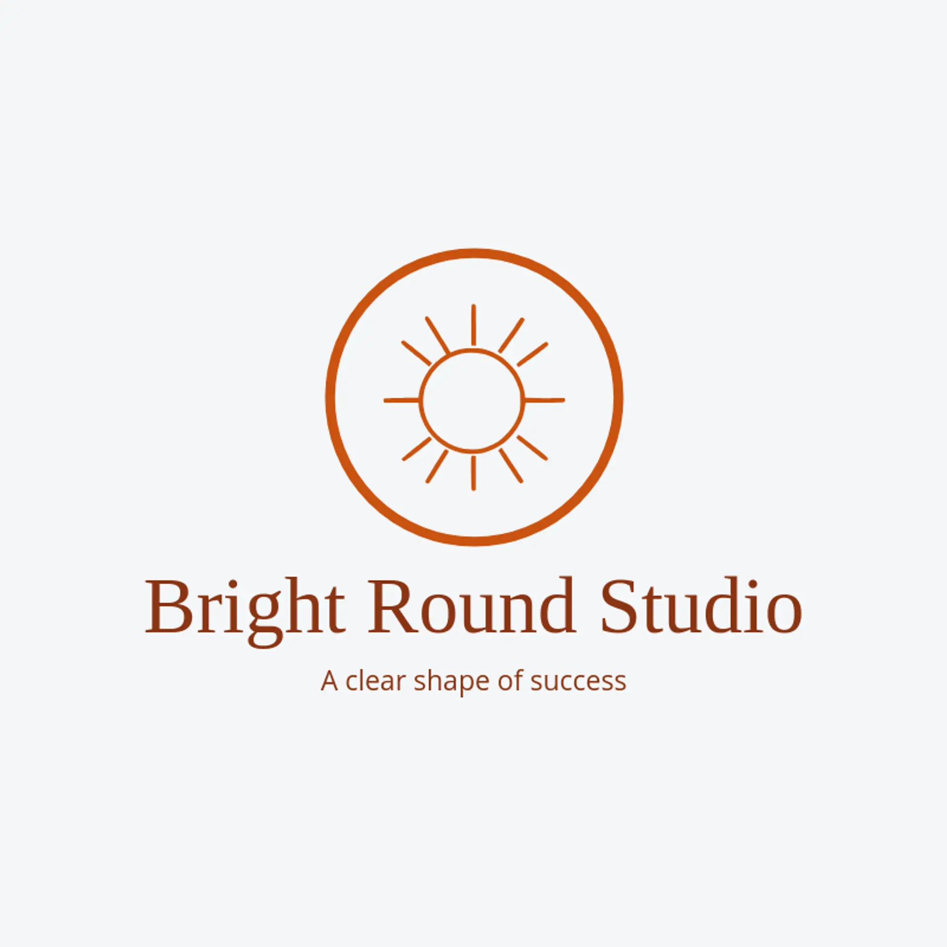 Bright Round Studio logo for sphere